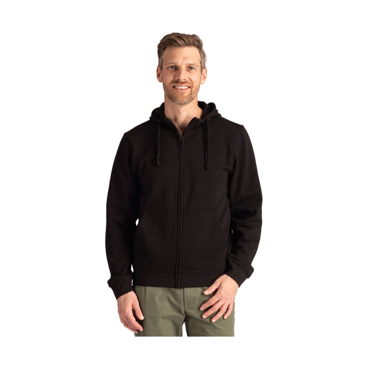 Clique Men's Stockholm Full Zip Hooded Sweatshirt-1