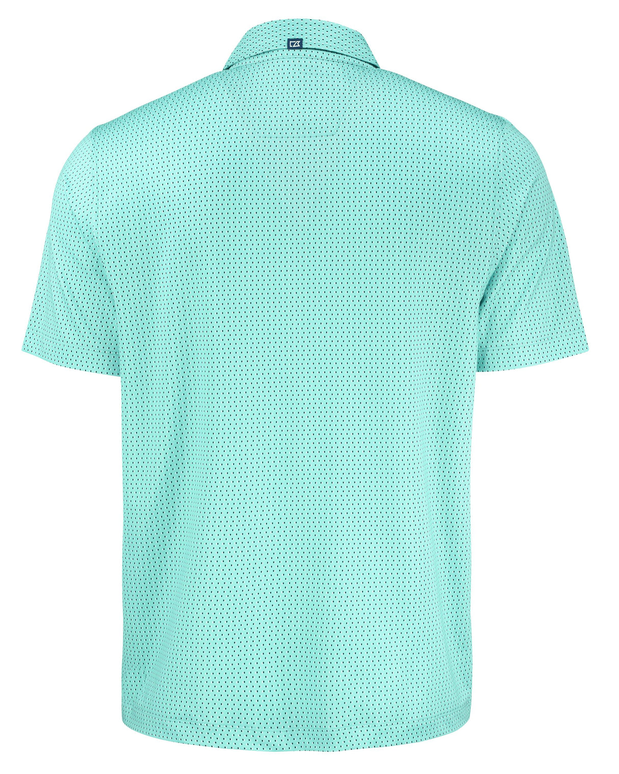 Cutter & Buck Men's Pike Recycled Shadow Check Print Polo-3