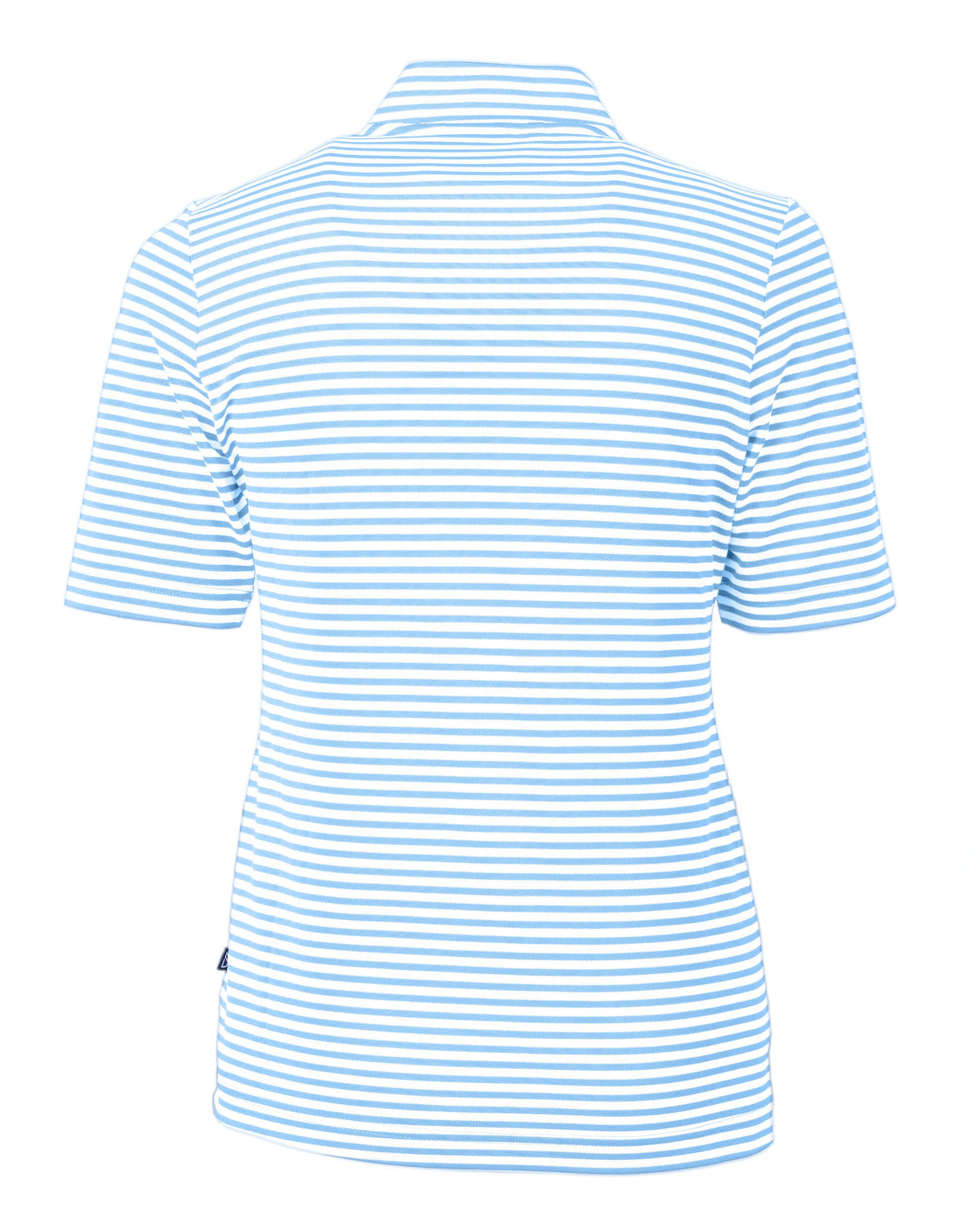 Cutter & Buck Women's Virtue Recycled Stripe Featherlight Pique Half Zip-3