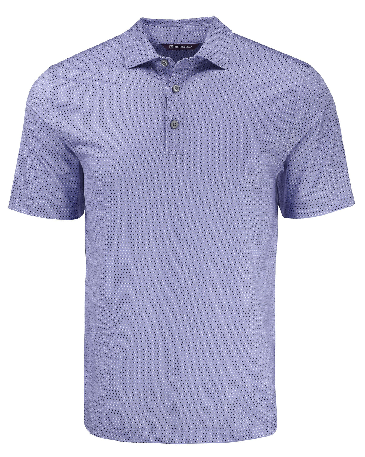 Cutter & Buck Men's Pike Recycled Shadow Check Print Polo-1