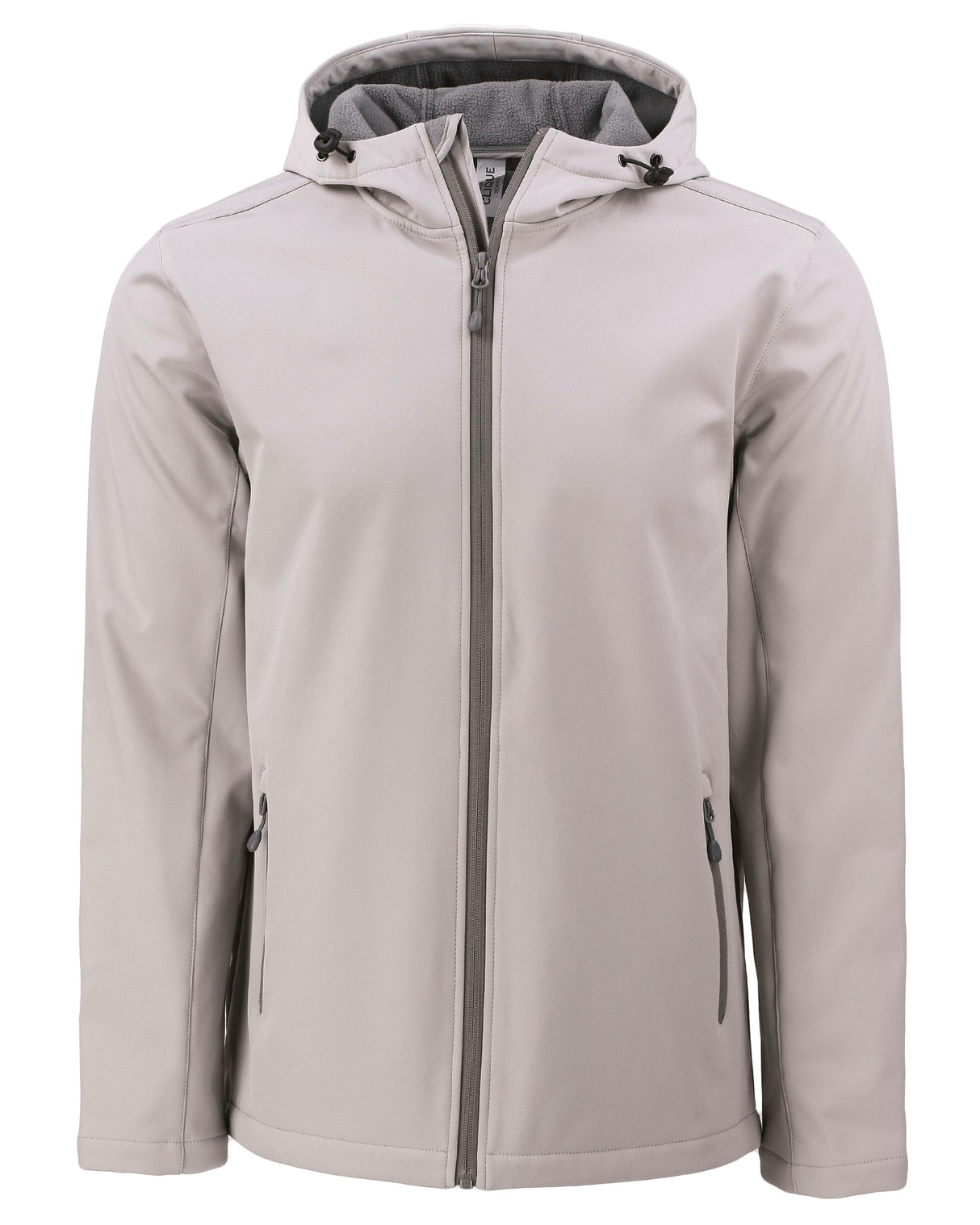 Clique Men's Tempo Recycled Stretch Softshell Full Zip Hooded Jacket-4