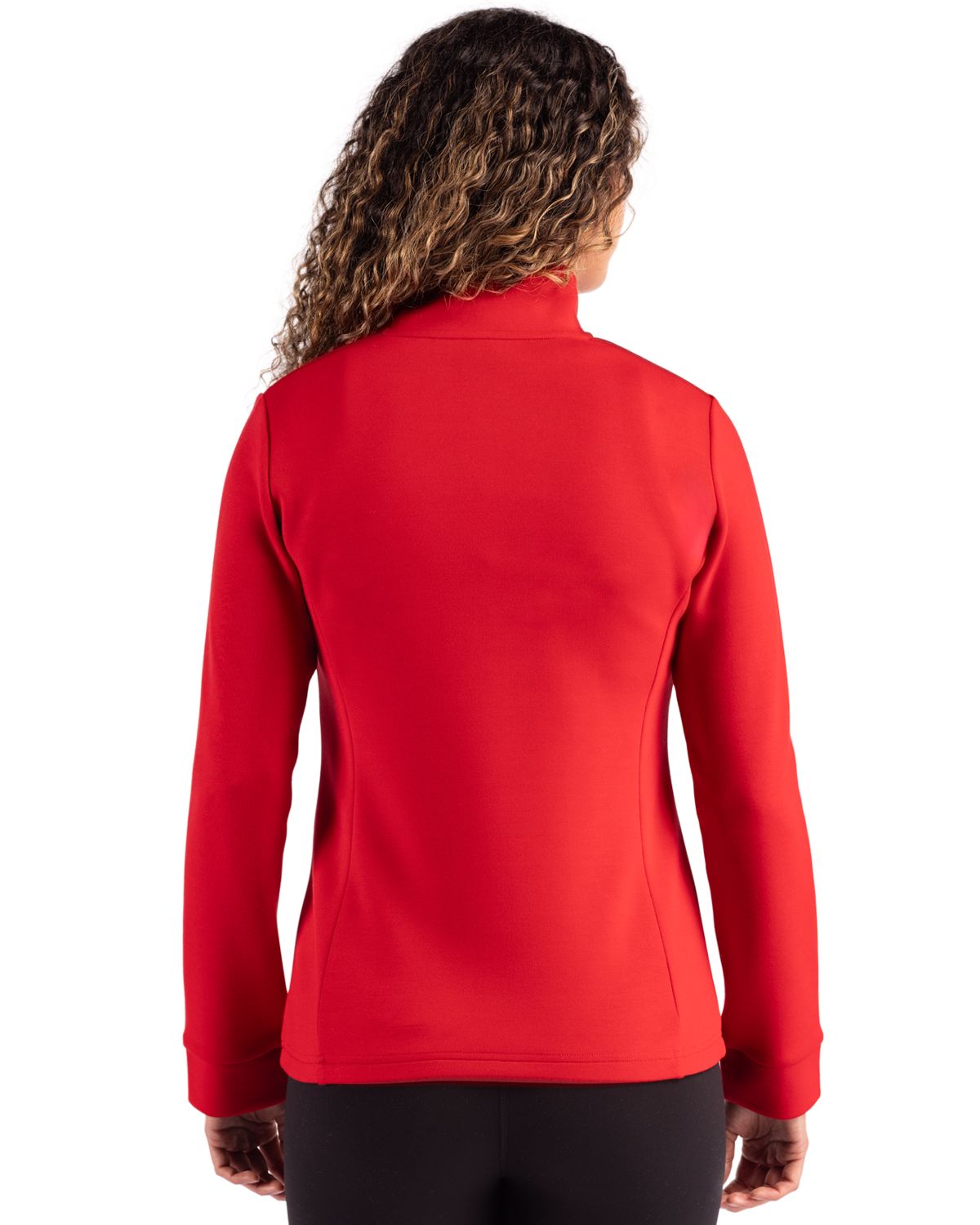 Clique Women's Haven Recycled Quarter Zip Sweatshirt-7