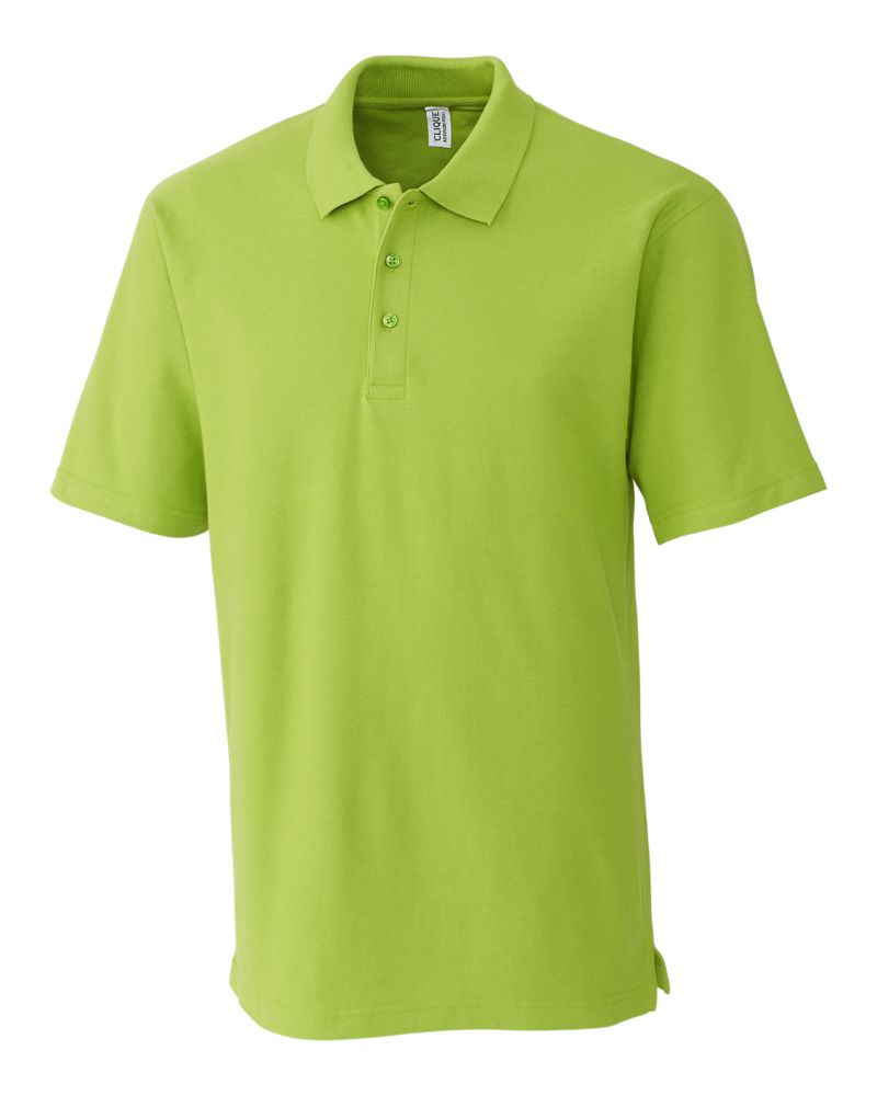 Clique Men's Addison All Cotton Pique Polo-2