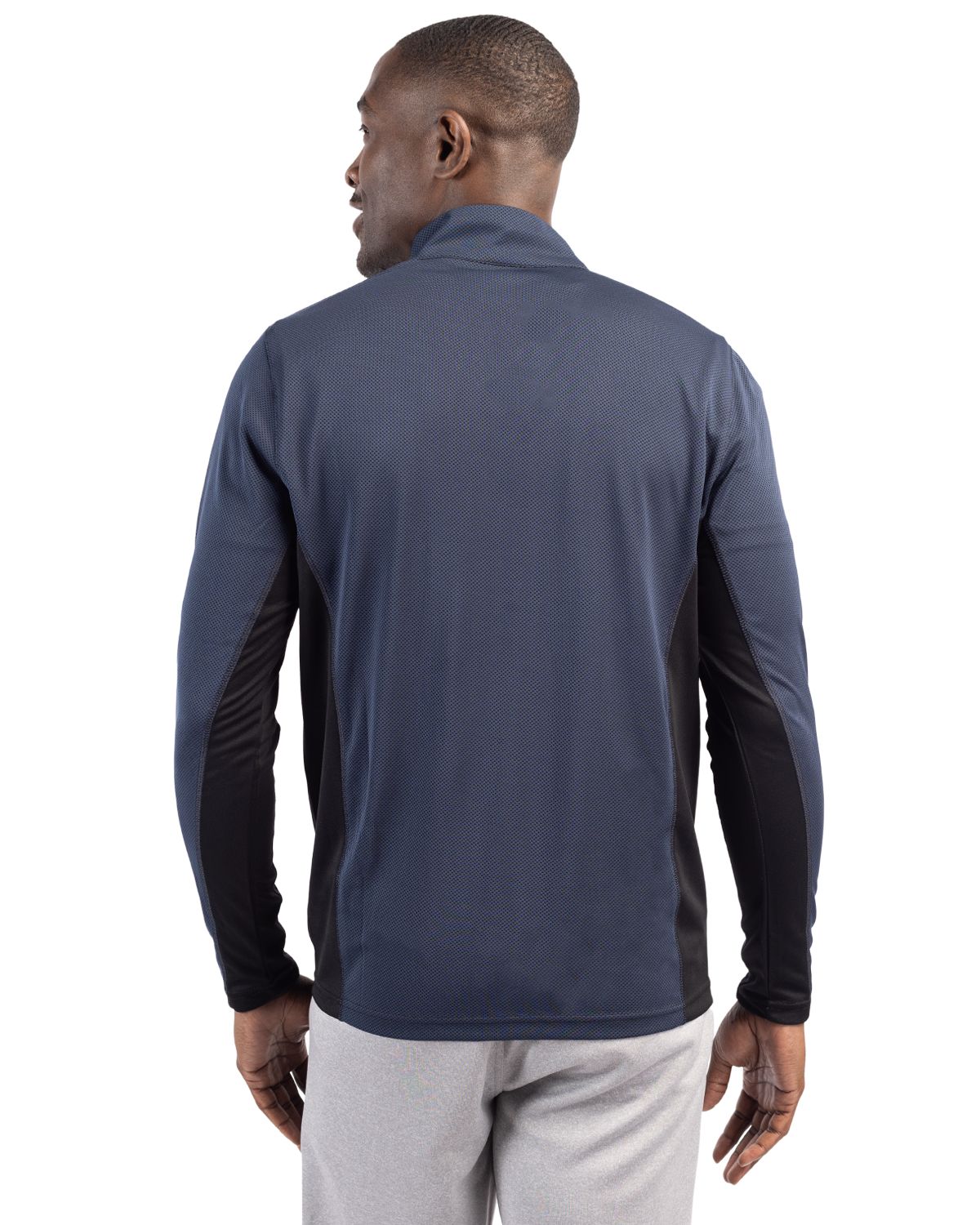 Clique Men's Ice Pique Colorblock Tech Half Zip-2