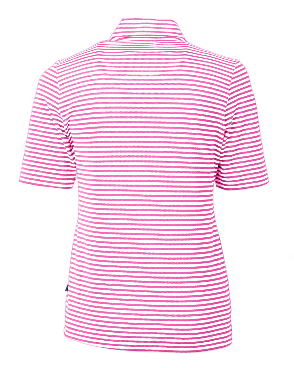 Cutter & Buck Women's Virtue Recycled Stripe Featherlight Pique Half Zip-2