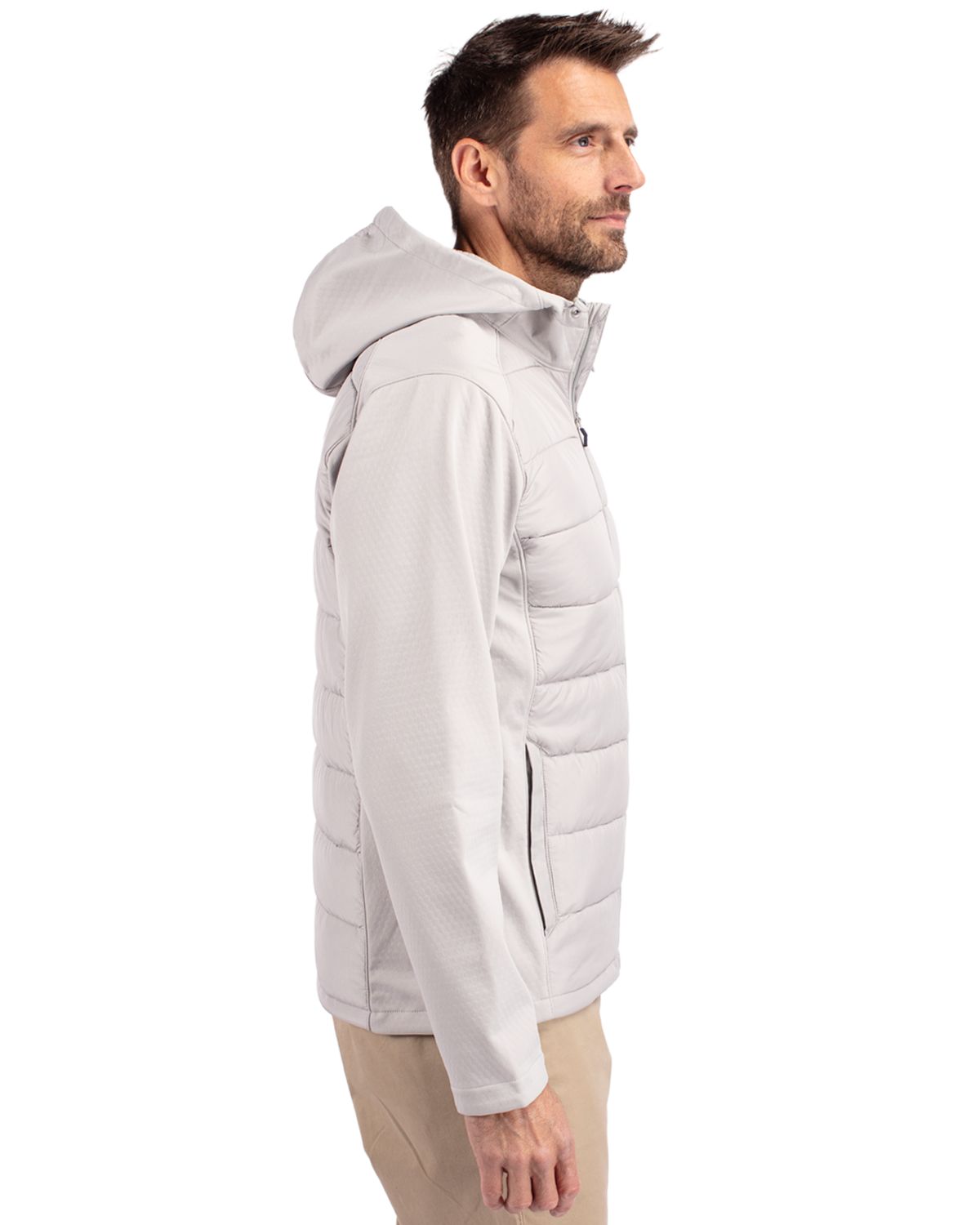 Cutter & Buck Men's Evoke Hybrid Full Zip Jacket-8