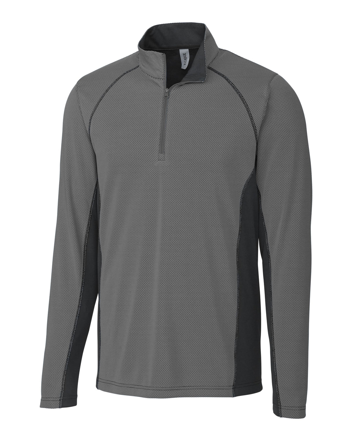 Clique Men's Ice Pique Colorblock Tech Half Zip-1