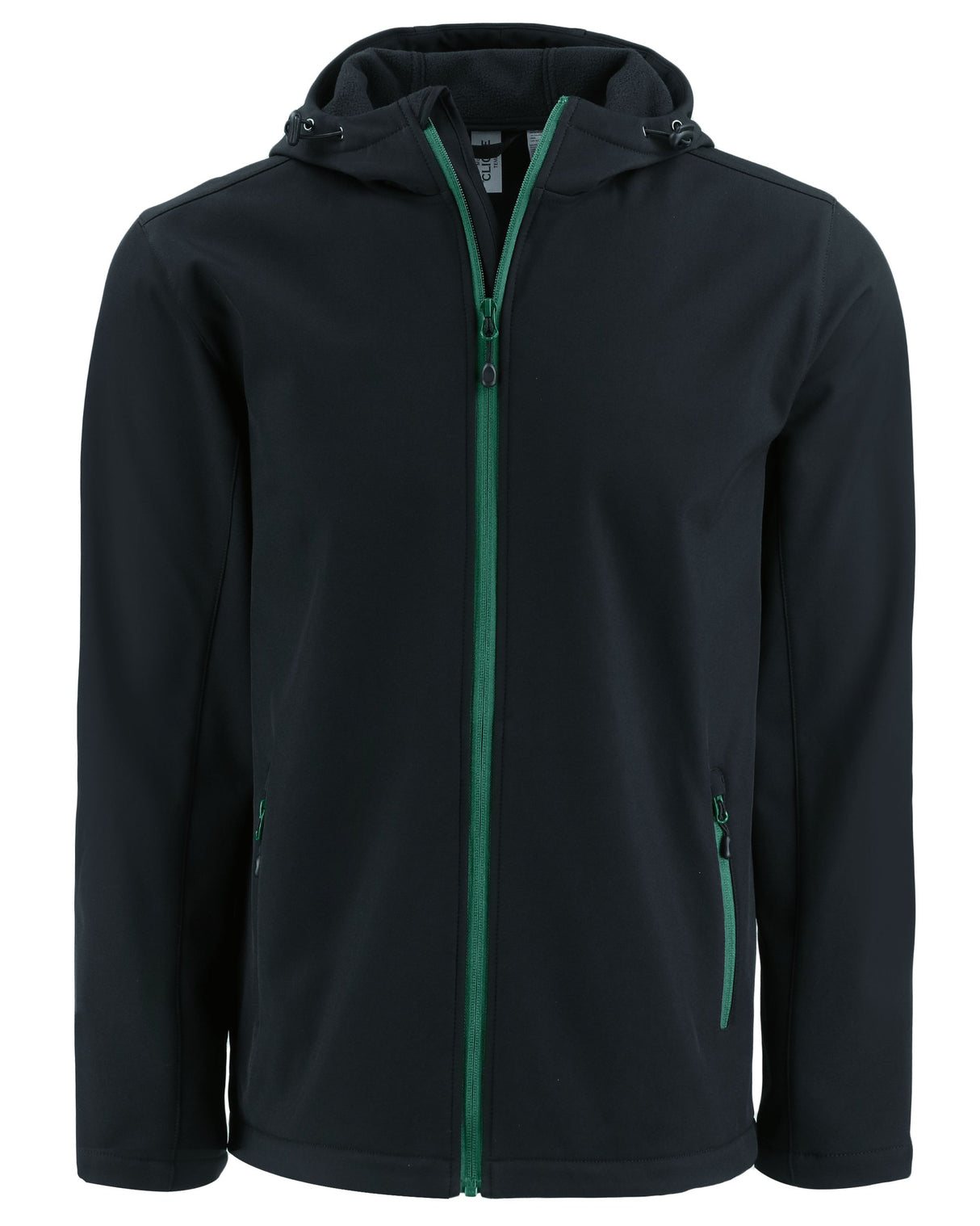Clique Men's Tempo Recycled Stretch Softshell Full Zip Hooded Jacket-4
