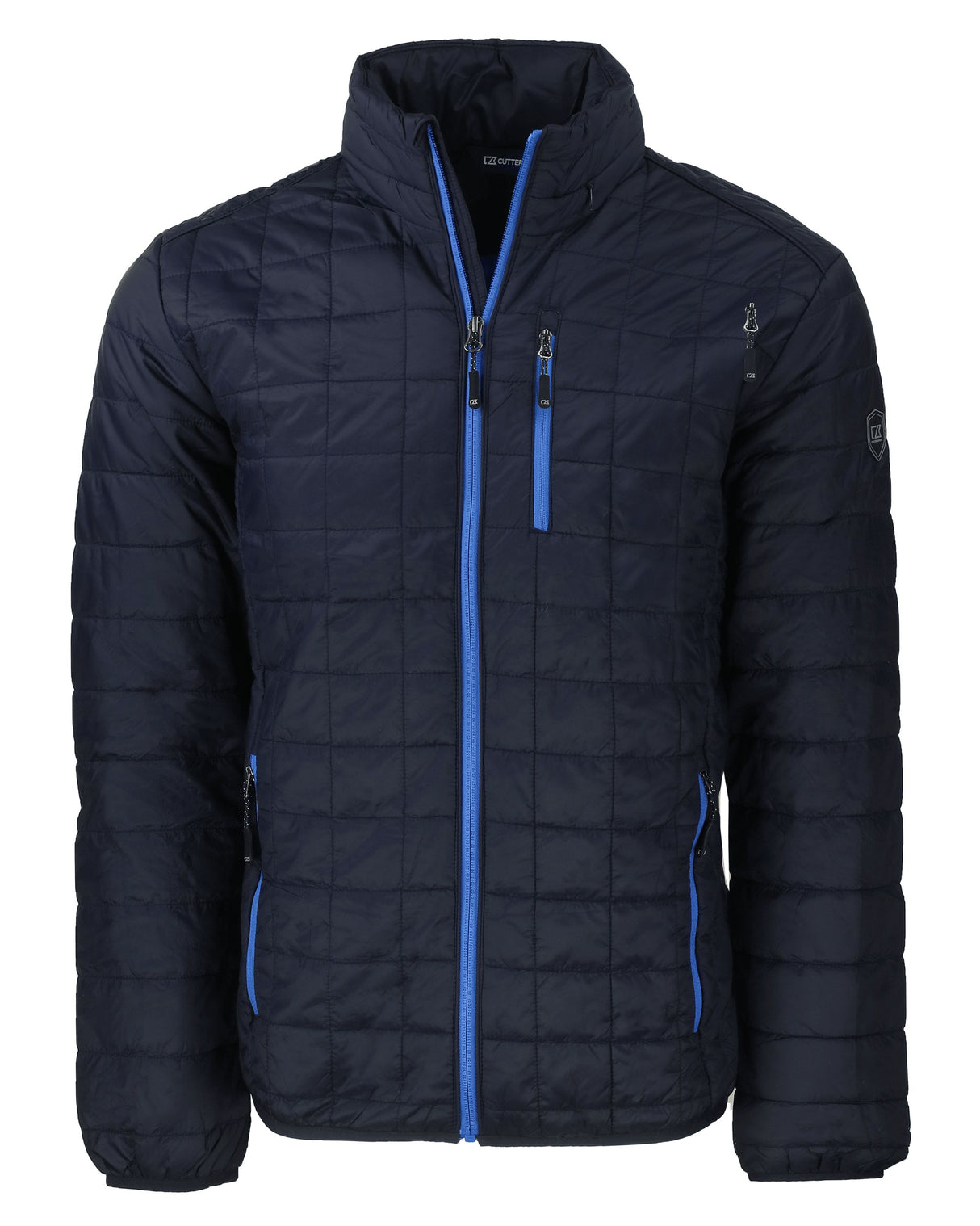 Cutter & Buck Men's Rainier Recycled Insulated Puffer Full Zip Jacket-1