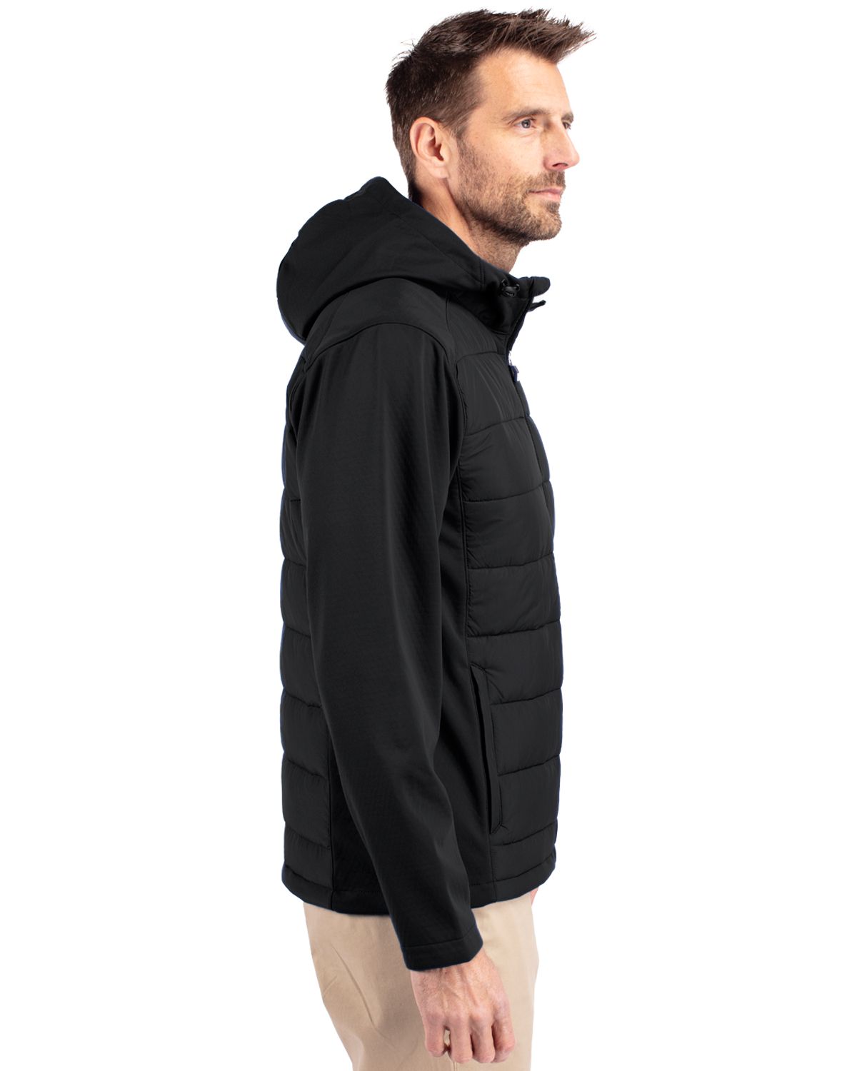 Cutter & Buck Men's Evoke Hybrid Full Zip Jacket-14