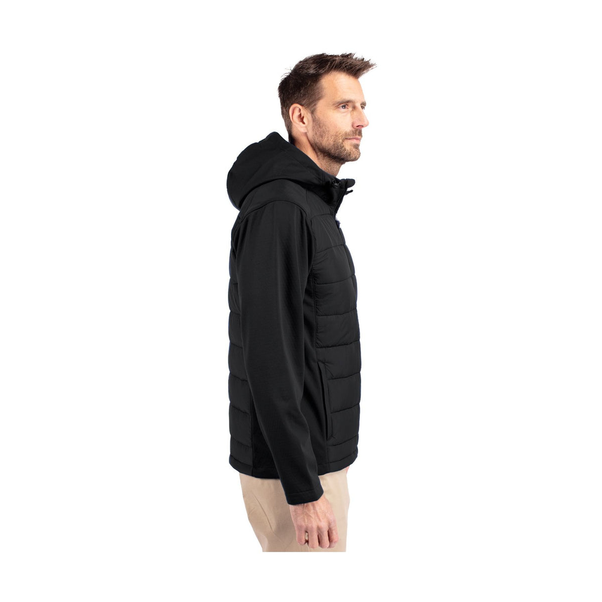 Cutter & Buck Men's Evoke Hybrid Full Zip Jacket-14