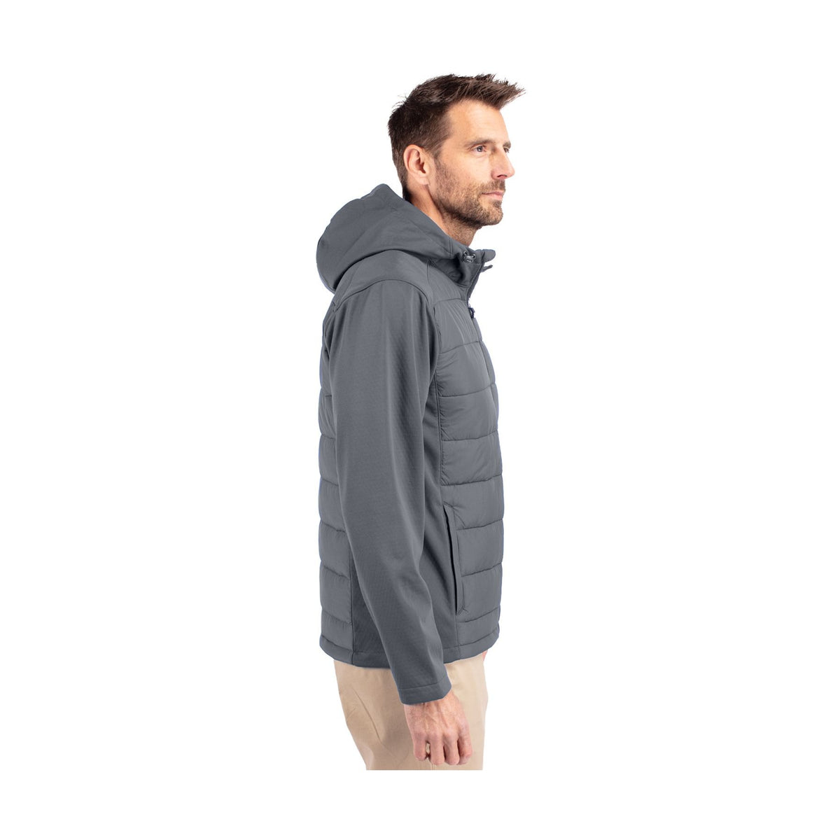 Cutter & Buck Men's Evoke Hybrid Full Zip Jacket-3