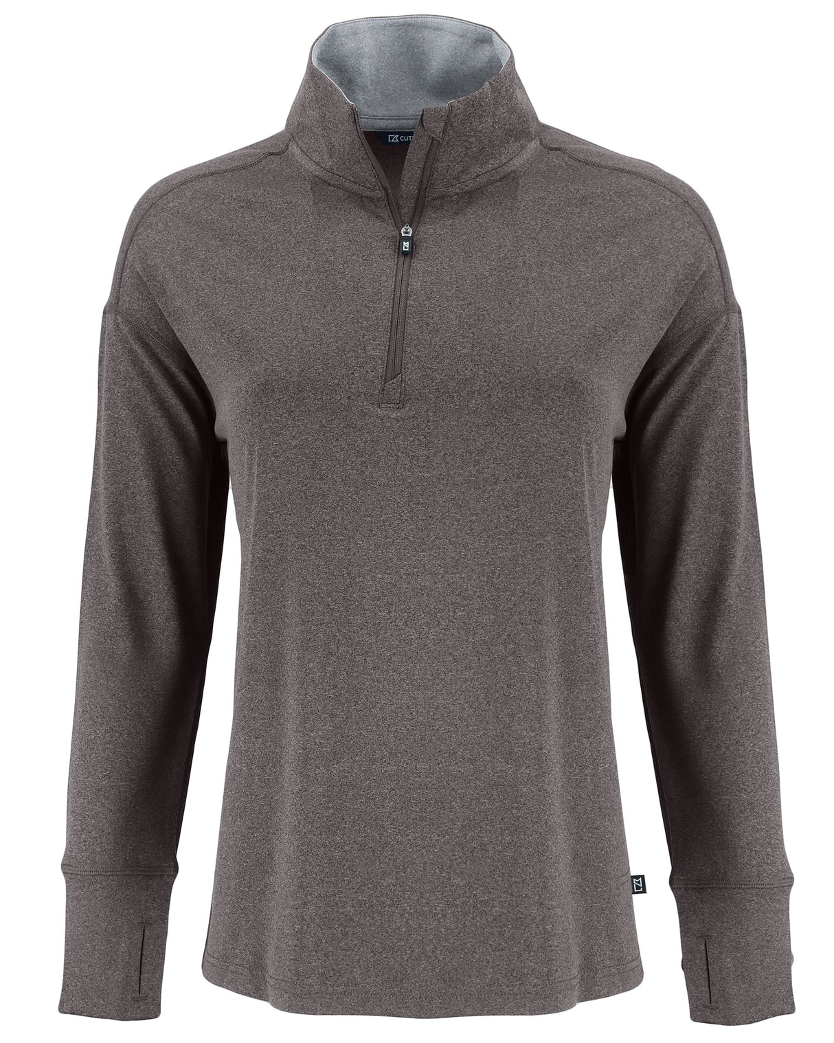 Cutter & Buck Women's Forge Recycled Four-Way Stretch Quarter Zip Pullover-1
