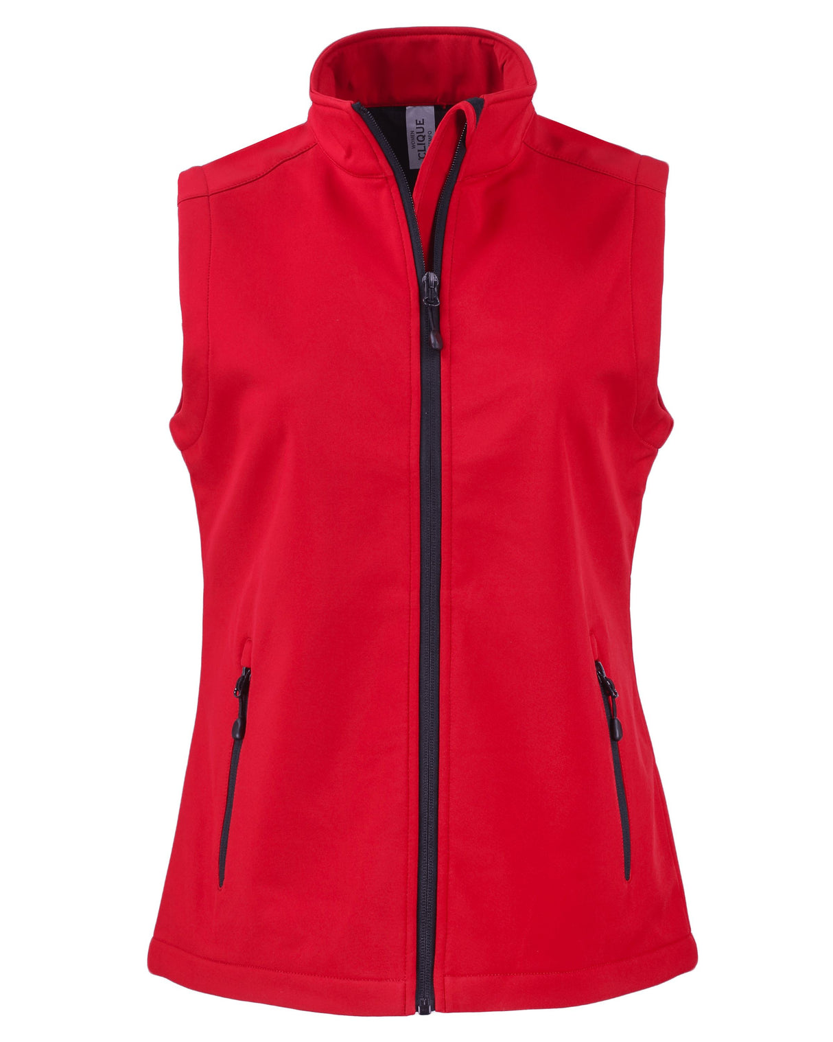 Clique Women's Tempo Recycled Stretch Softshell Full Zip Vest-1