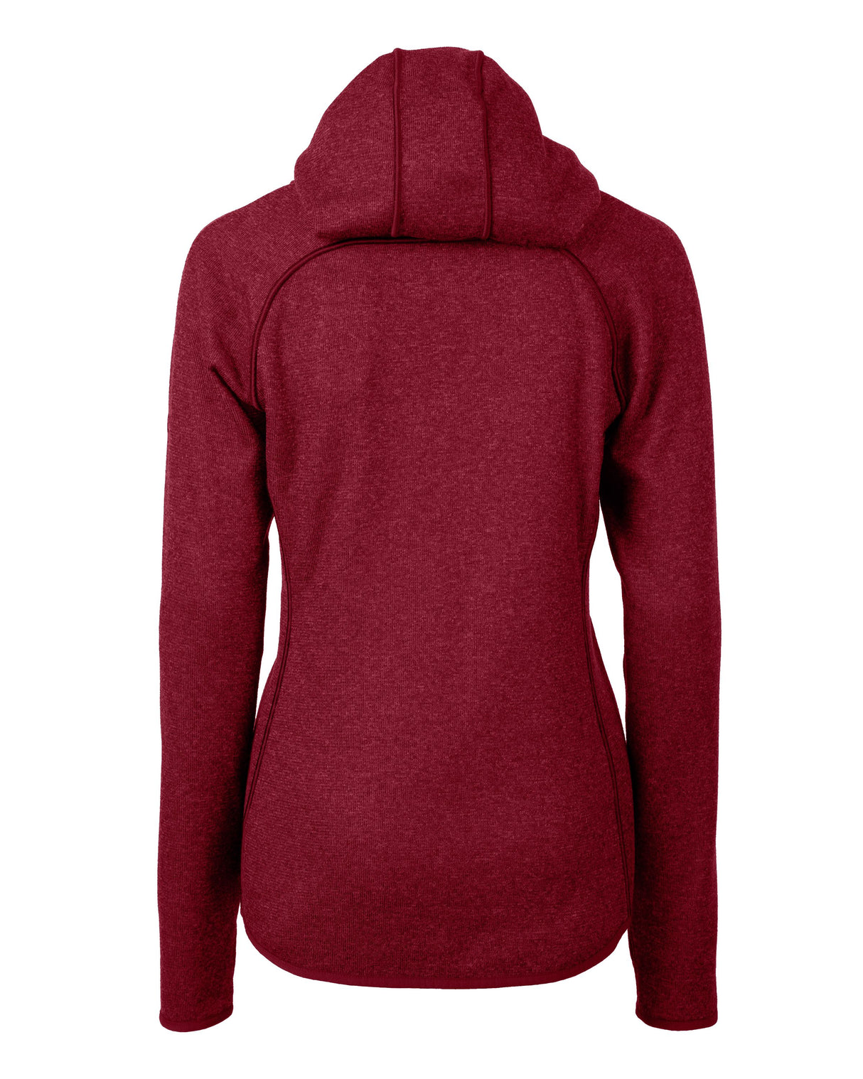Cutter & Buck Women's Mainsail Sweater-Knit Full Zip Hooded Jacket-3