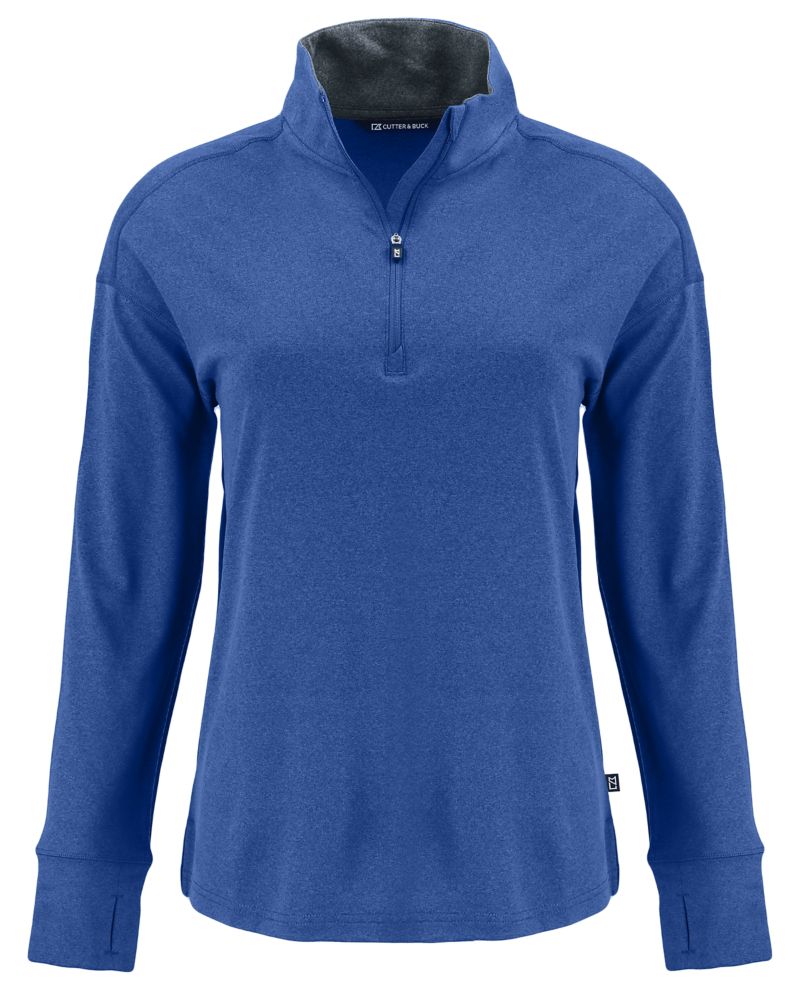 Cutter & Buck Women's Forge Recycled Four-Way Stretch Quarter Zip Pullover-2