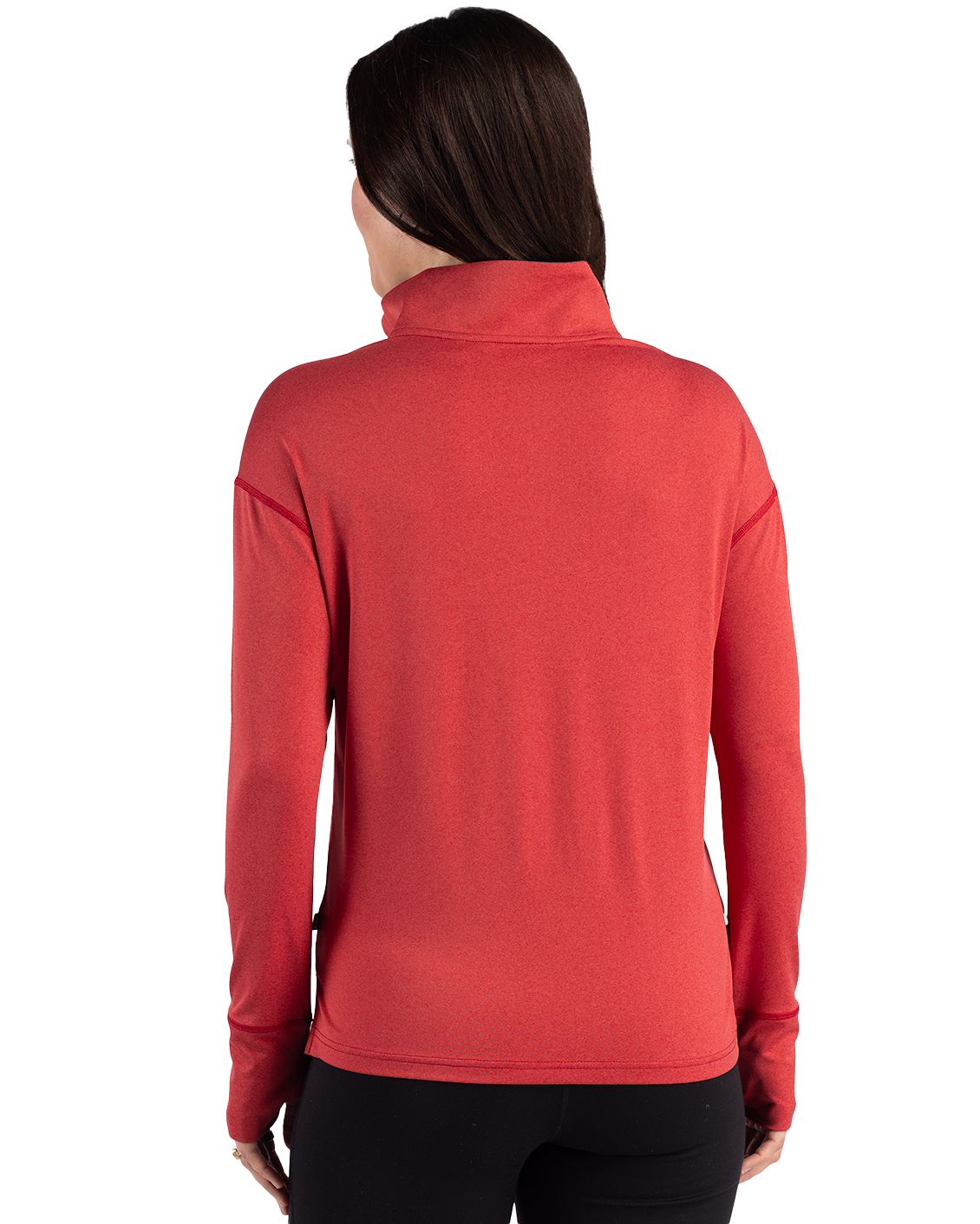Cutter & Buck Women's Forge Recycled Four-Way Stretch Quarter Zip Pullover-6
