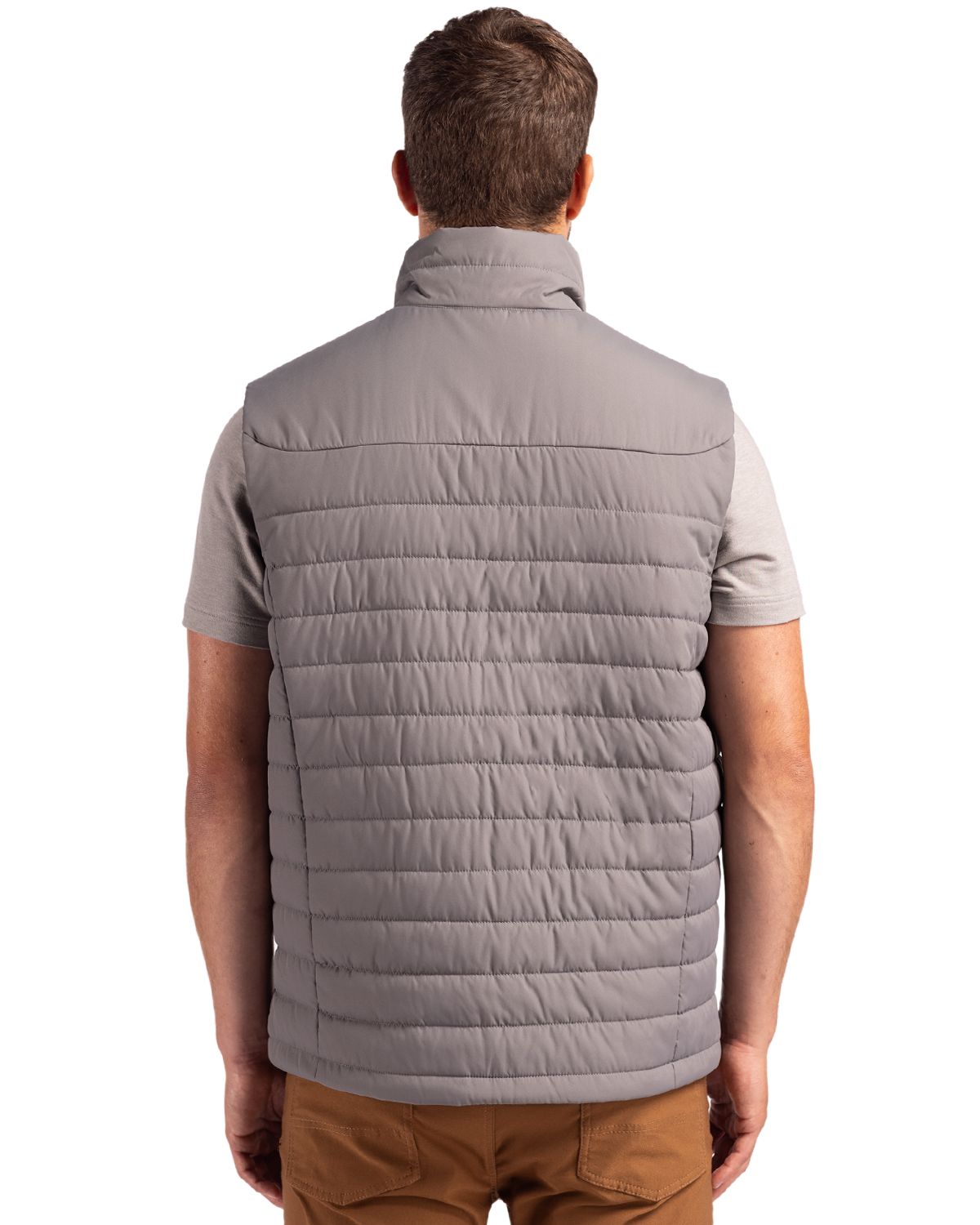 Clique Men's Elevation Recycled Insulated Puffer Full Zip Vest-2