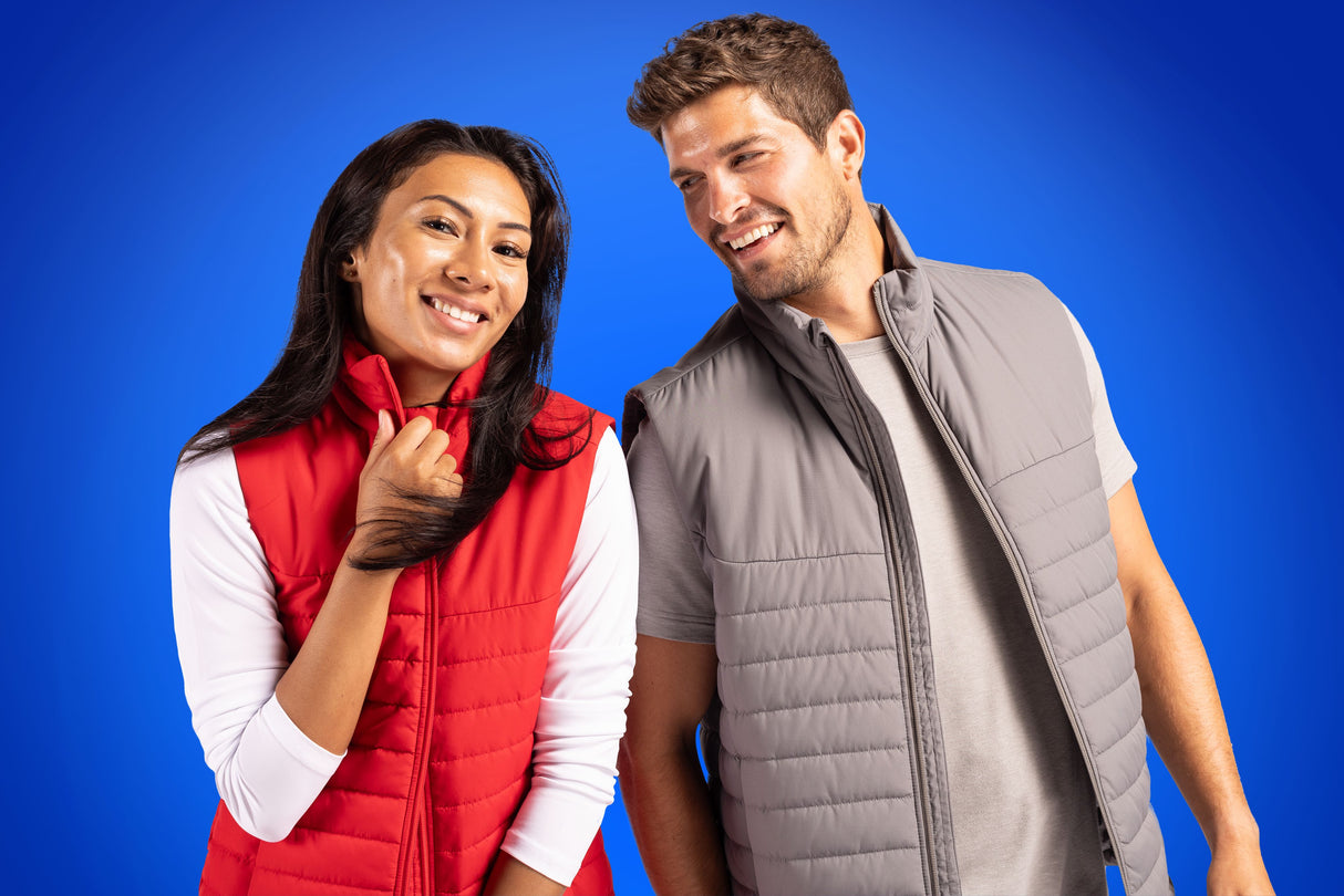 Clique Men's Elevation Recycled Insulated Puffer Full Zip Vest-9