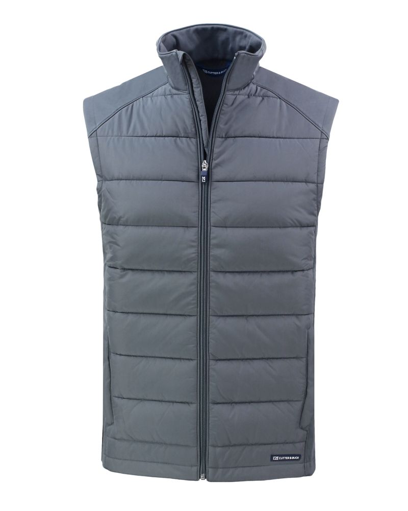 Cutter & Buck Men's Evoke Hybrid Full Zip Vest-5