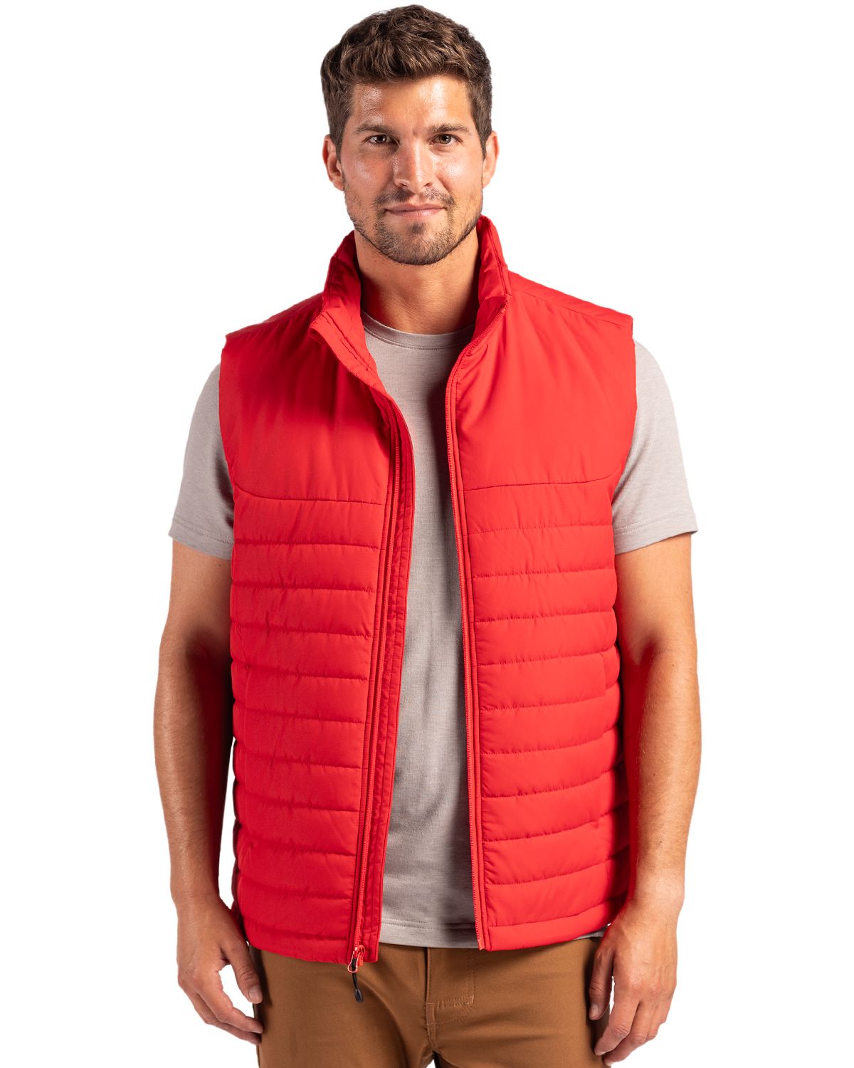 Clique Men's Elevation Recycled Insulated Puffer Full Zip Vest-2
