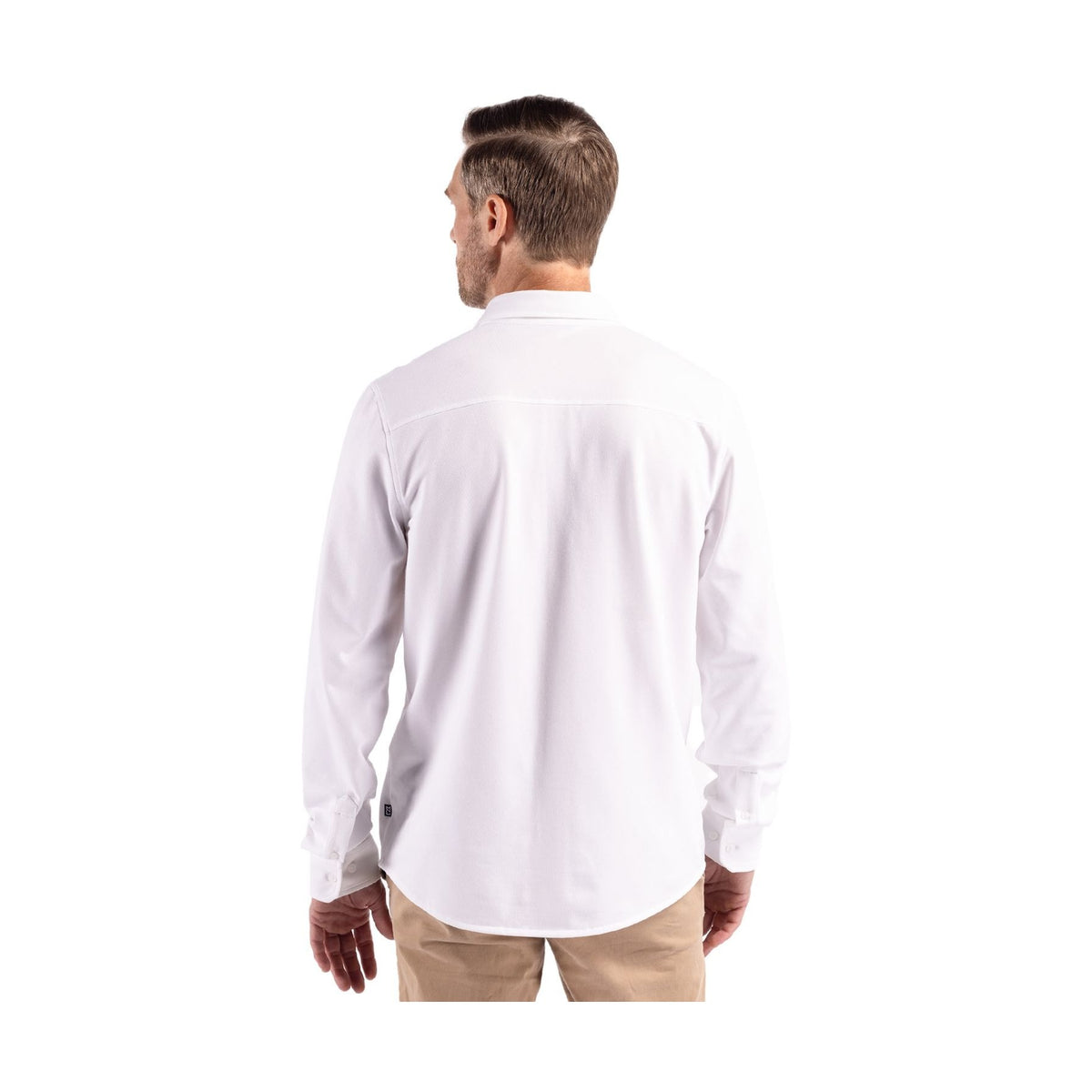 Cutter & Buck Men's Advantage Long Sleeve Button-Down Shirt-6