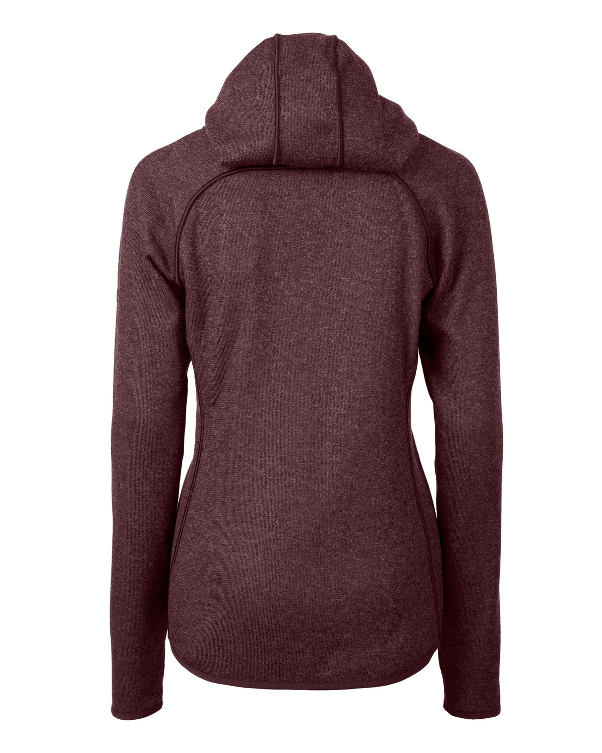 Cutter & Buck Women's Mainsail Sweater-Knit Full Zip Hooded Jacket-3
