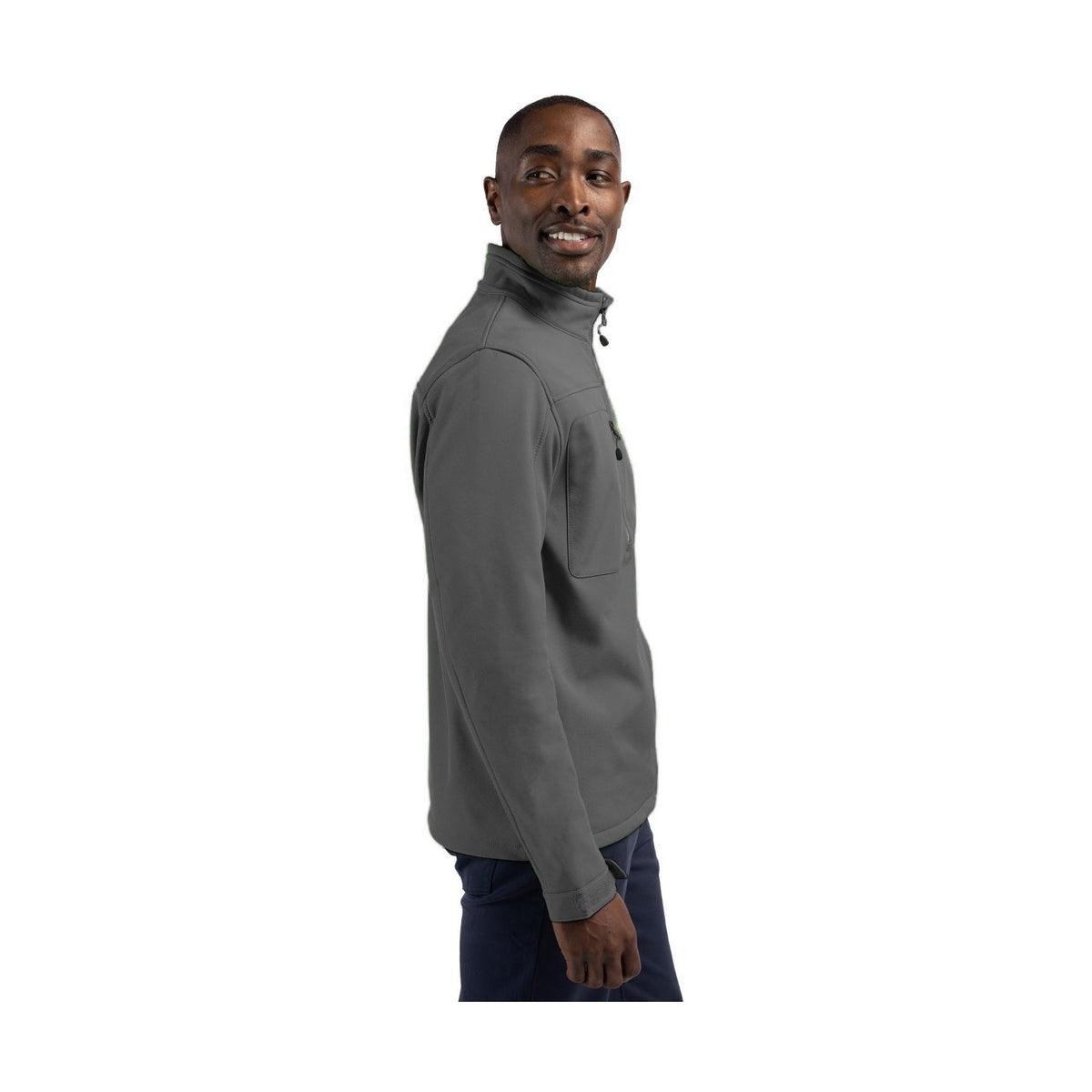 Clique Men's Telemark Recycled Stretch Softshell Full Zip Jacket-3