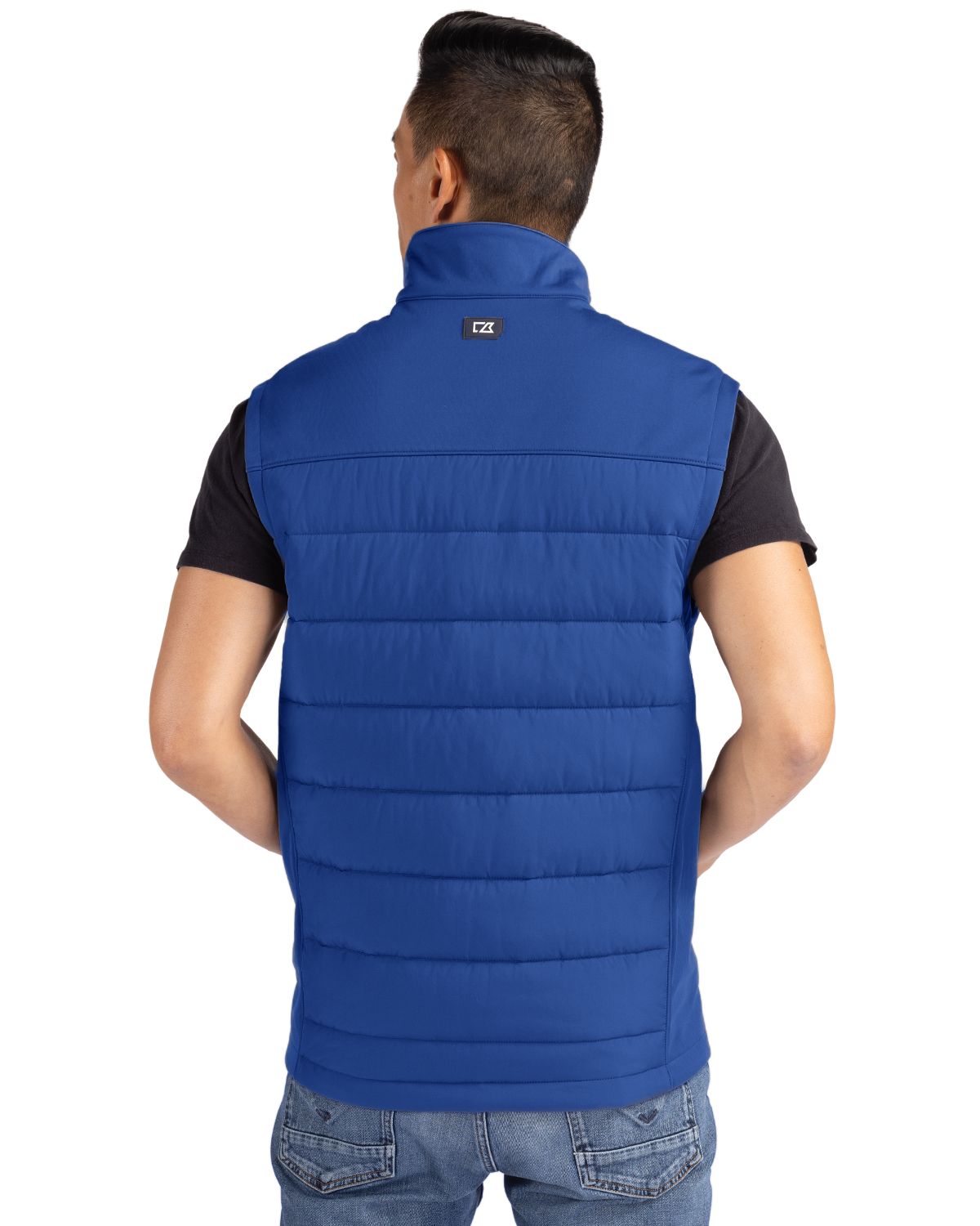 Cutter & Buck Men's Evoke Hybrid Full Zip Vest-6