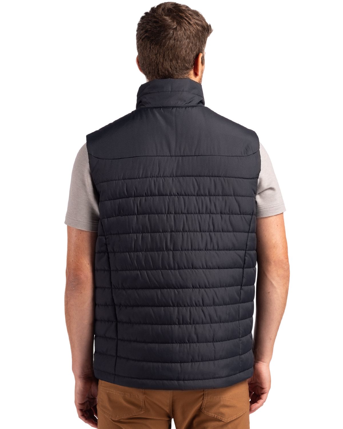 Clique Men's Elevation Recycled Insulated Puffer Full Zip Vest-8