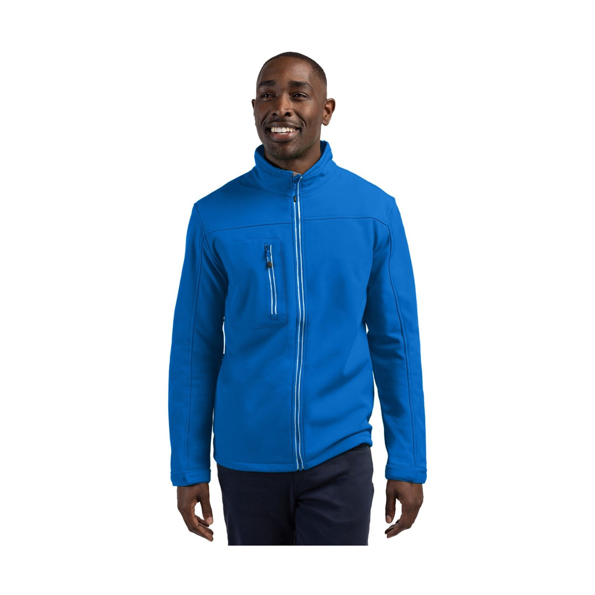 Clique Men's Telemark Recycled Stretch Softshell Full Zip Jacket-5