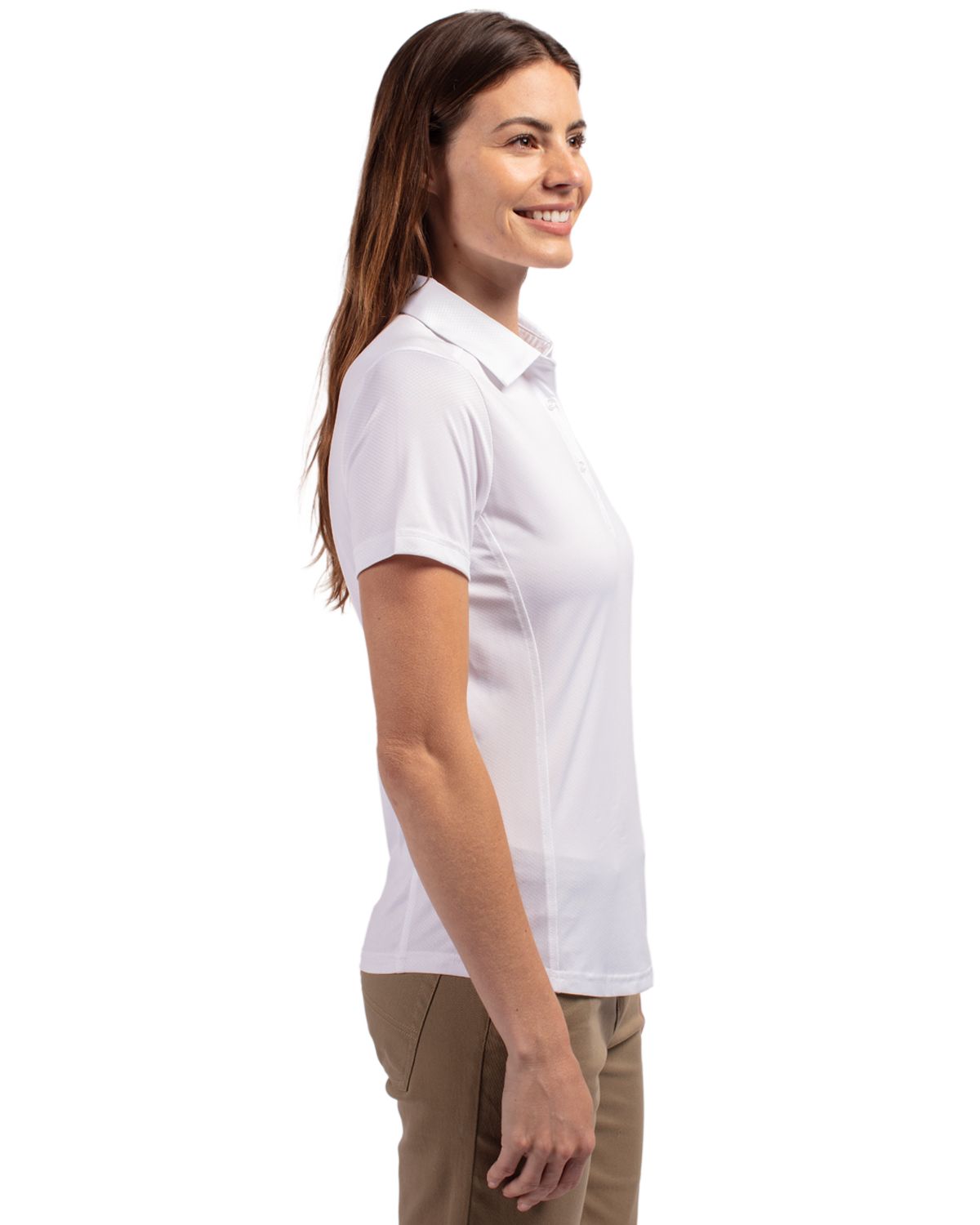 Cutter & Buck Women's Prospect Recycled Featherlight Stretch Polo-3
