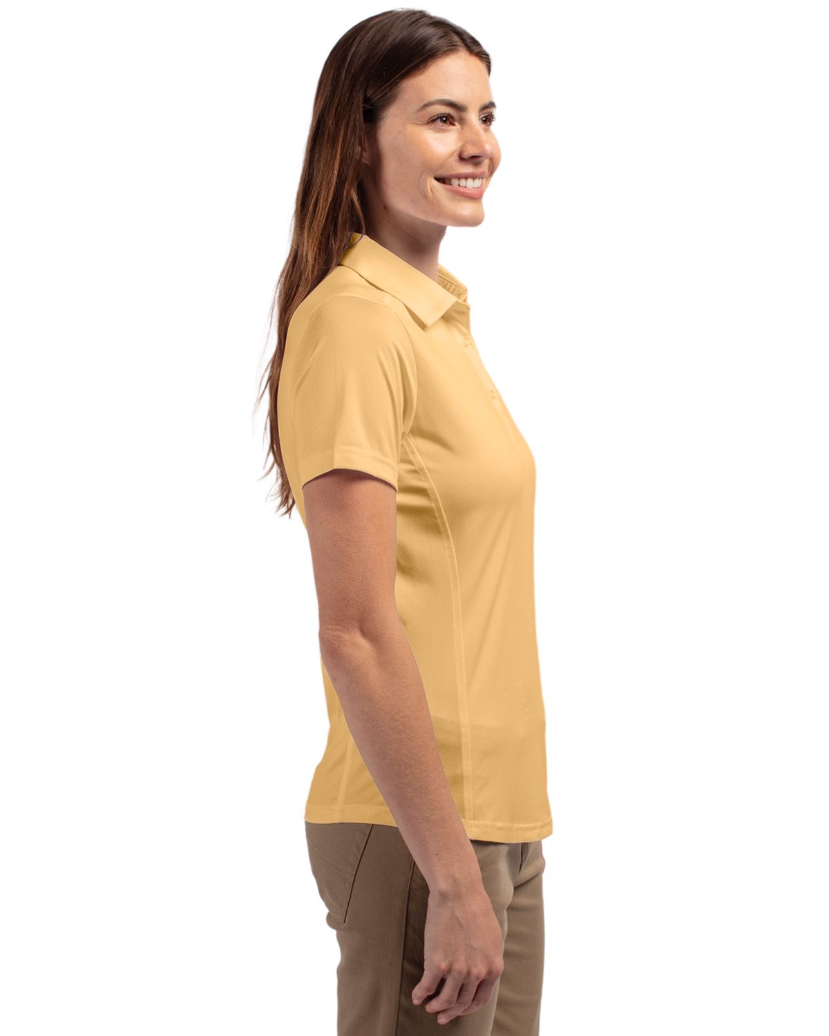 Cutter & Buck Women's Prospect Recycled Featherlight Stretch Polo-5