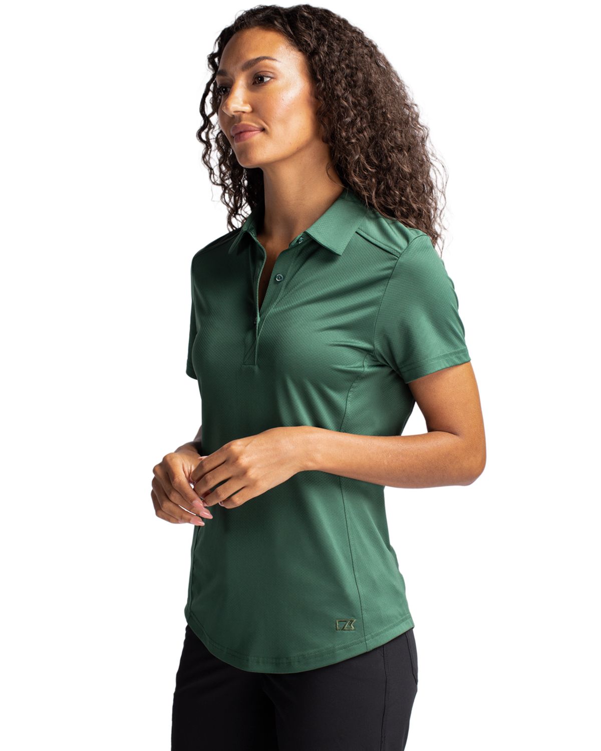 Cutter & Buck Women's Prospect Recycled Featherlight Stretch Polo-3