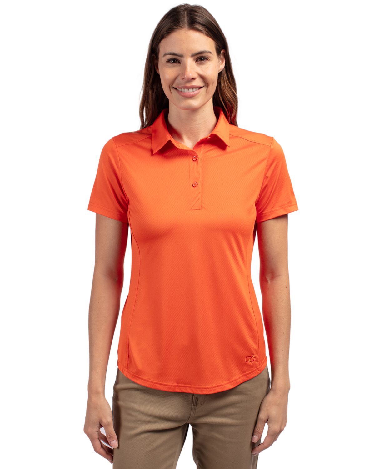 Cutter & Buck Women's Prospect Recycled Featherlight Stretch Polo-1
