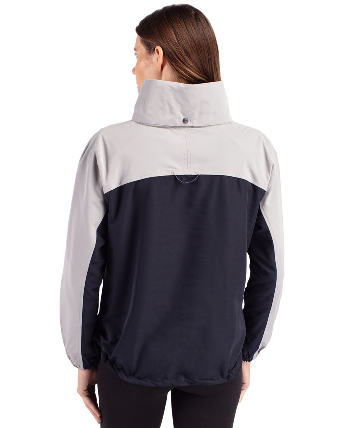 Cutter & Buck Women's Charter Packable Half Zip Anorak Jacket-2