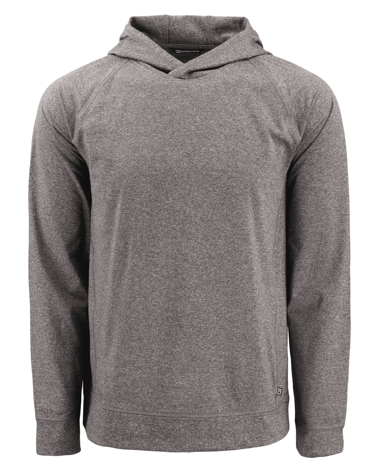 Cutter & Buck Men's Adapt Recycled Soft Knit Stretch Heathered Hooded Pullover-6
