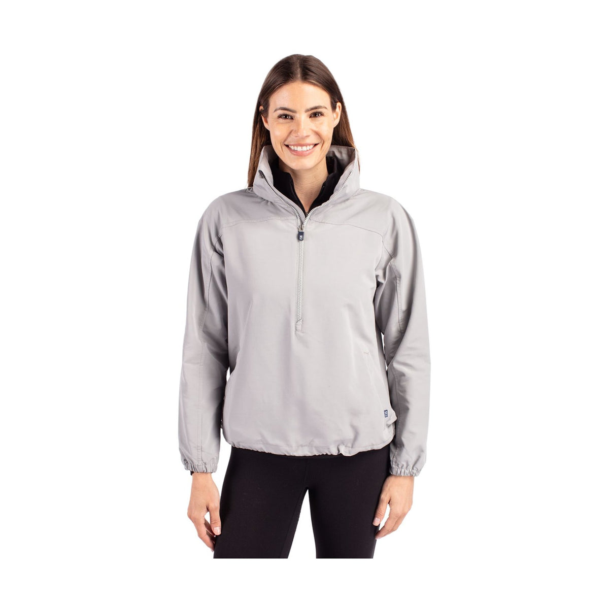 Cutter & Buck Women's Charter Packable Half Zip Anorak Jacket-1