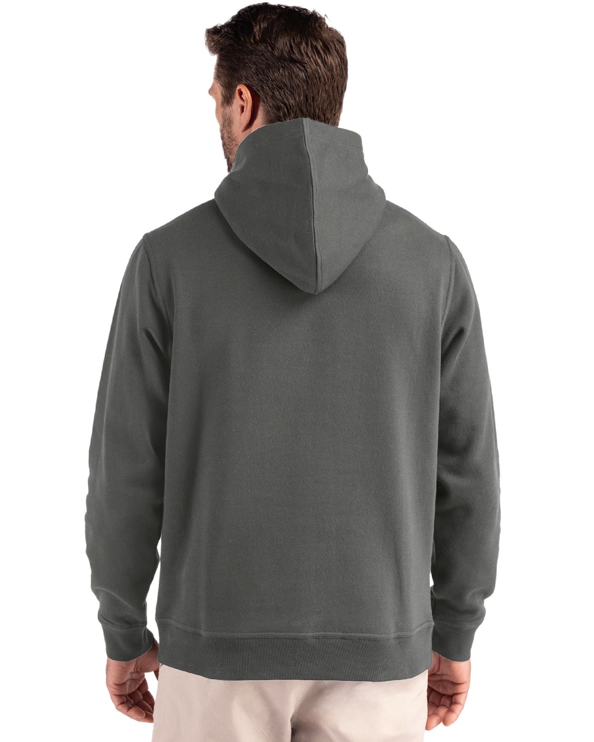 Clique Men's Drive Recycled Hooded Pullover Sweatshirt-2