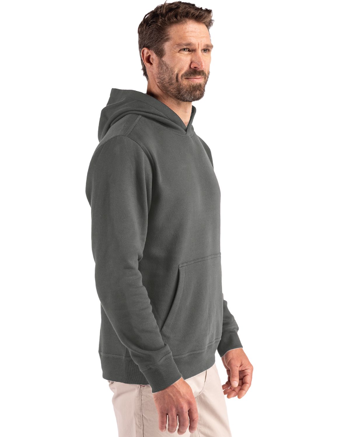 Clique Men's Drive Recycled Hooded Pullover Sweatshirt-3