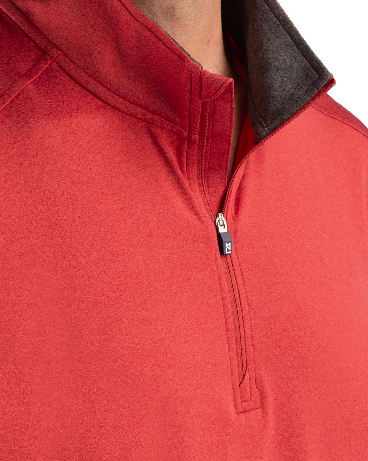 Cutter & Buck Men's Forge Recycled Four-Way Stretch Quarter Zip Pullover-8