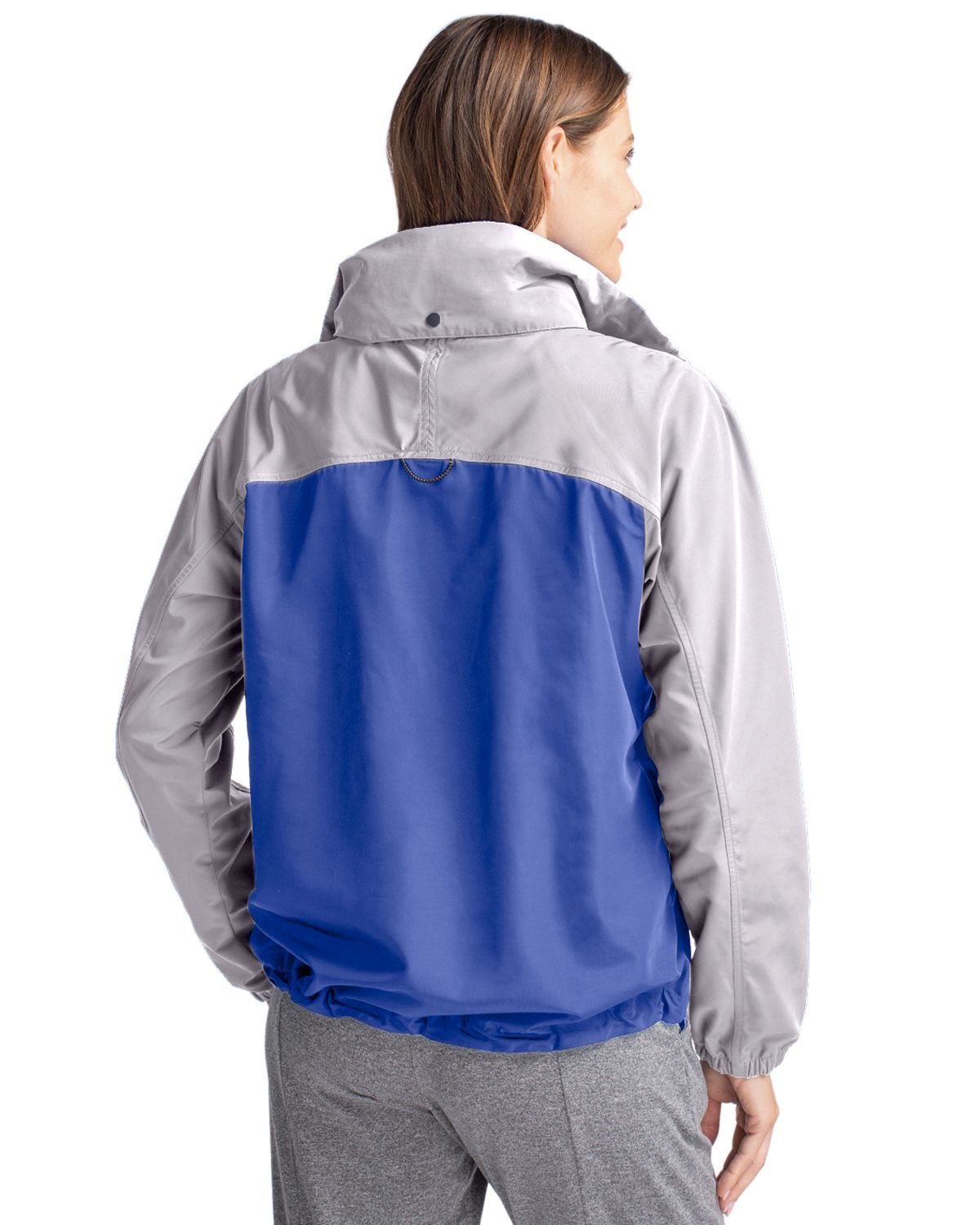 Cutter & Buck Women's Charter Packable Half Zip Anorak Jacket-2