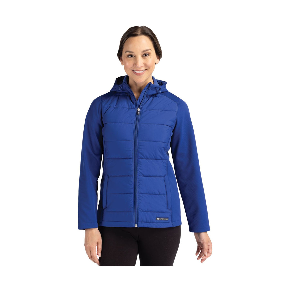 Cutter & Buck Women's Evoke Hybrid Full Zip Jacket-1