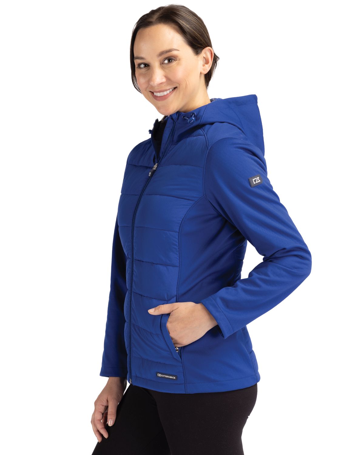 Cutter & Buck Women's Evoke Hybrid Full Zip Jacket-8
