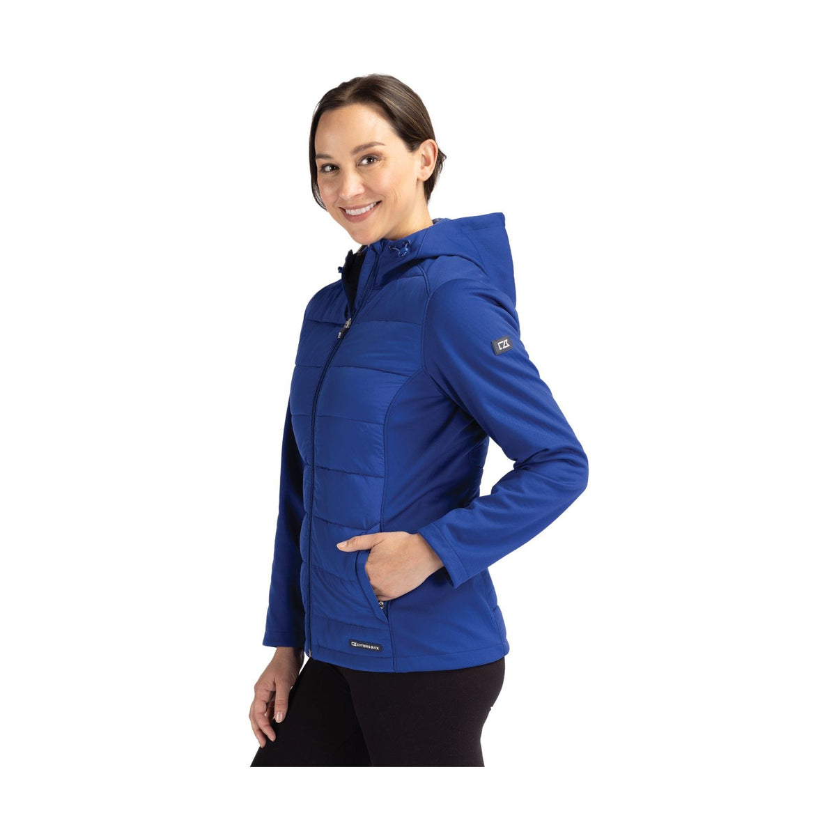 Cutter & Buck Women's Evoke Hybrid Full Zip Jacket-8