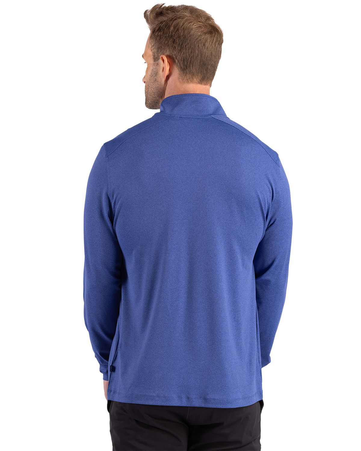 Cutter & Buck Men's Forge Recycled Four-Way Stretch Quarter Zip Pullover-2