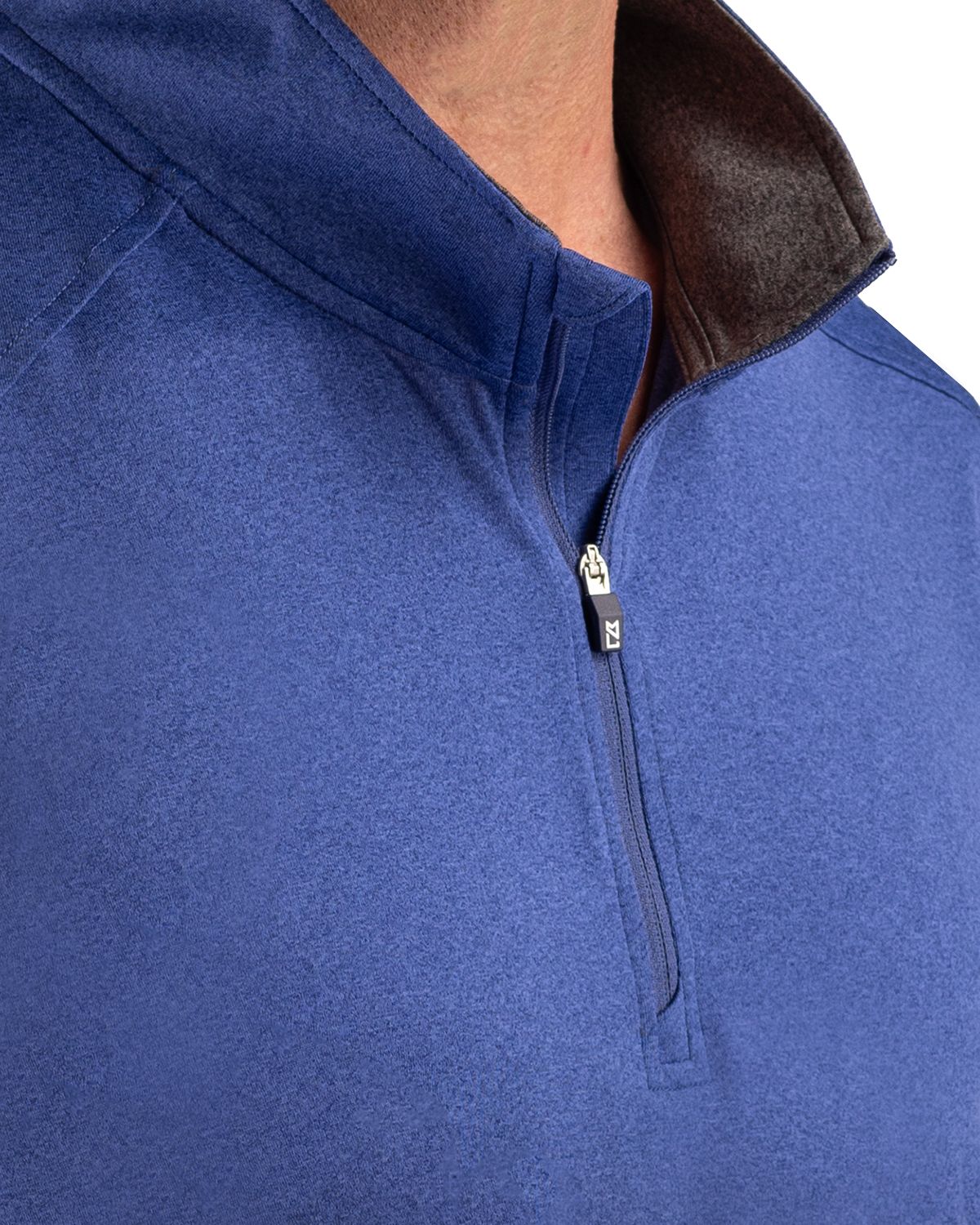Cutter & Buck Men's Forge Recycled Four-Way Stretch Quarter Zip Pullover-7