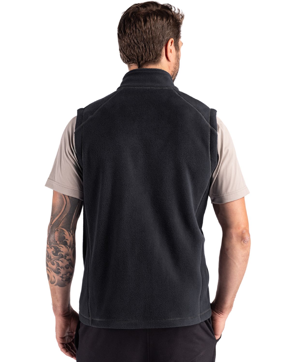 Clique Men's Powder Recycled Fleece Full Zip Vest-7
