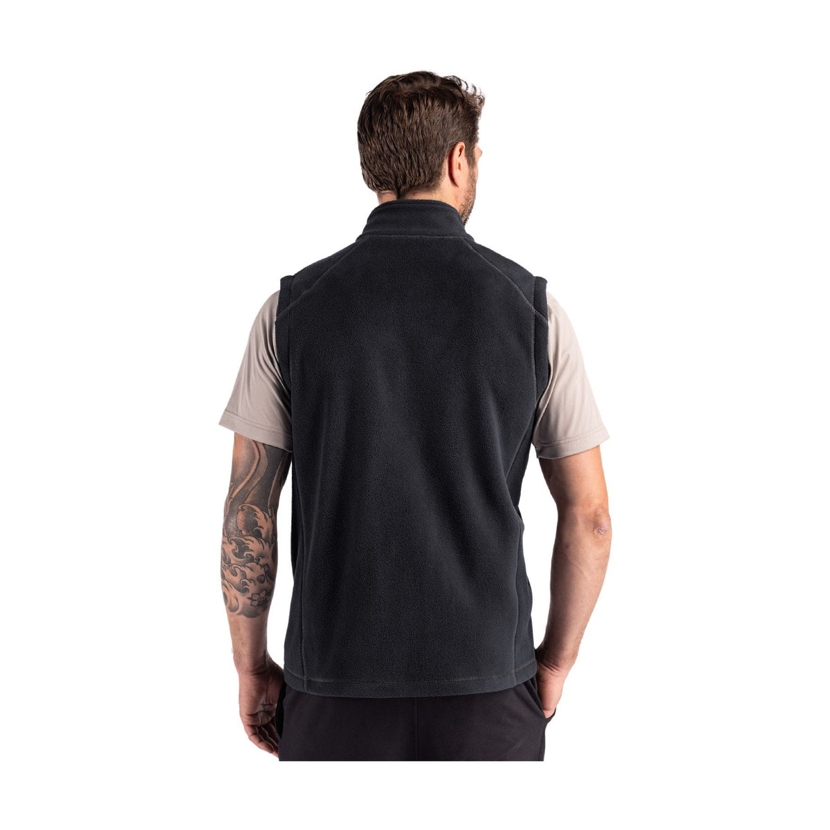 Clique Men's Powder Recycled Fleece Full Zip Vest-7