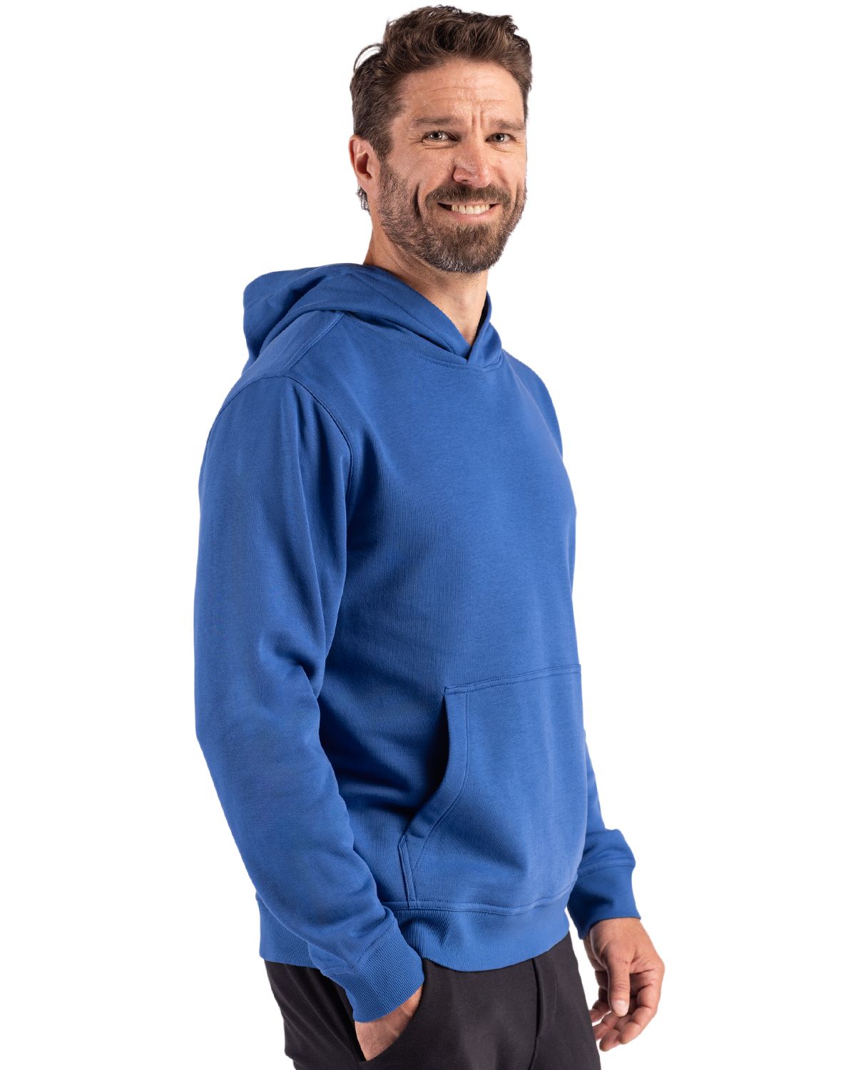 Clique Men's Drive Recycled Hooded Pullover Sweatshirt-6